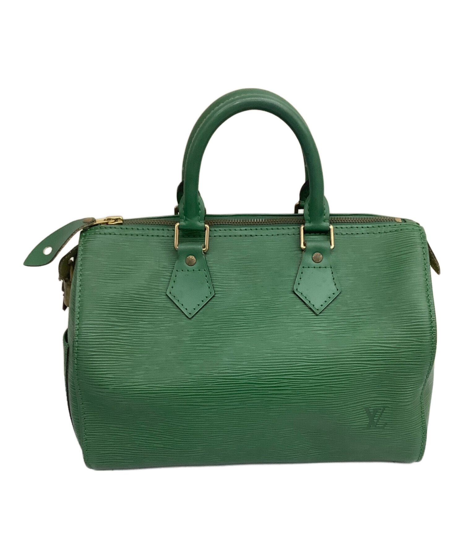 Louis Vuitton ボストンバッグ ダークグリーン 中古・古着通販】LOUIS VUITTON (ルイ ヴィトン) ボストンバッグ