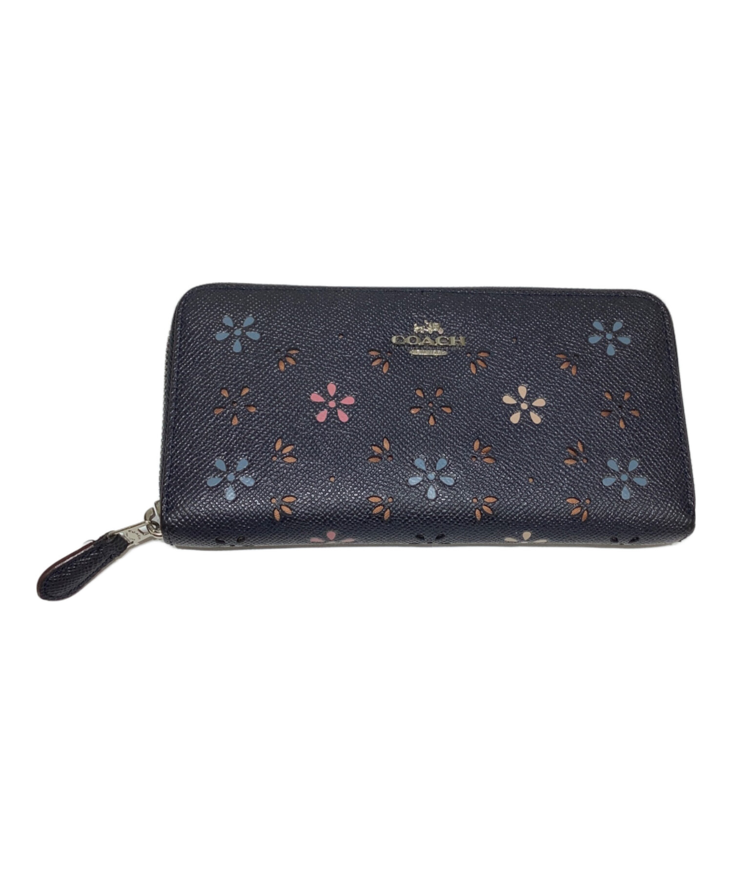 中古・古着通販】COACH (コーチ) 長財布 ネイビー｜ブランド・古着通販 