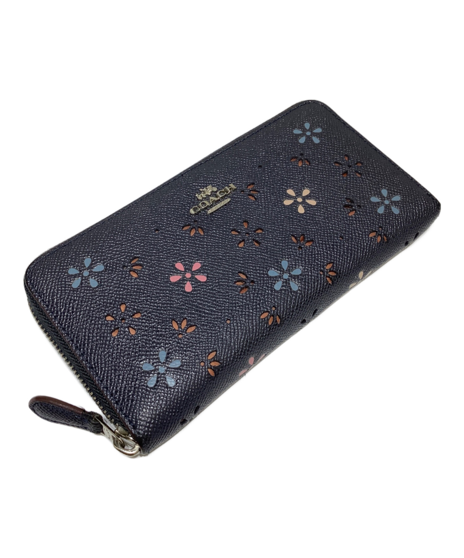 中古・古着通販】COACH (コーチ) 長財布 ネイビー｜ブランド・古着通販 