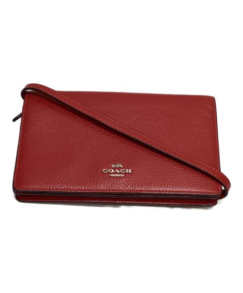 中古・古着通販】COACH (コーチ) ショルダーバッグ レッド｜ブランド
