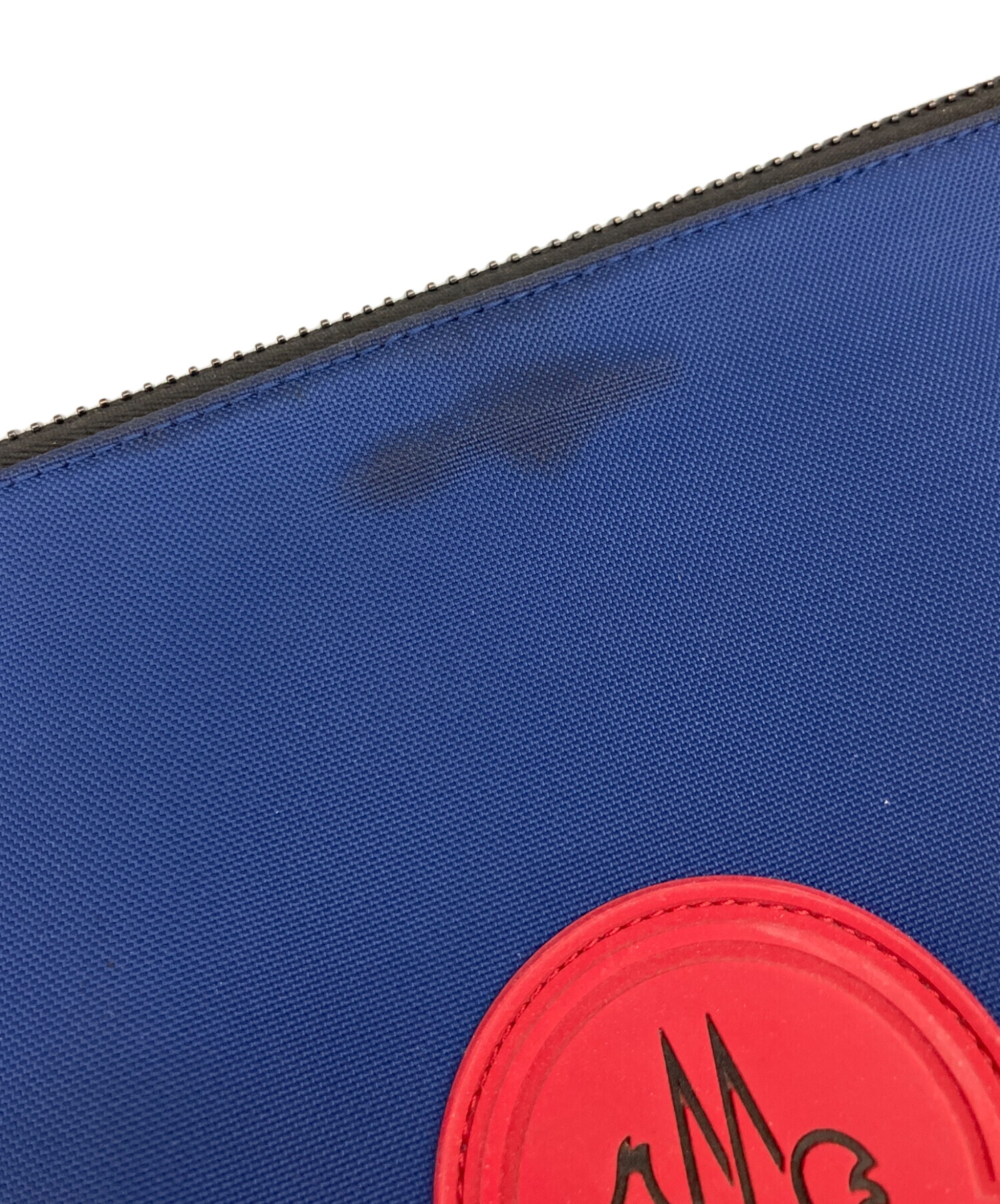 正規品　モンクレール　クラッチバック ライトブルー 中古 値下げしました❗️ 中古・古着通販】MONCLER (モンクレール) クラッチバッグ ネイビー