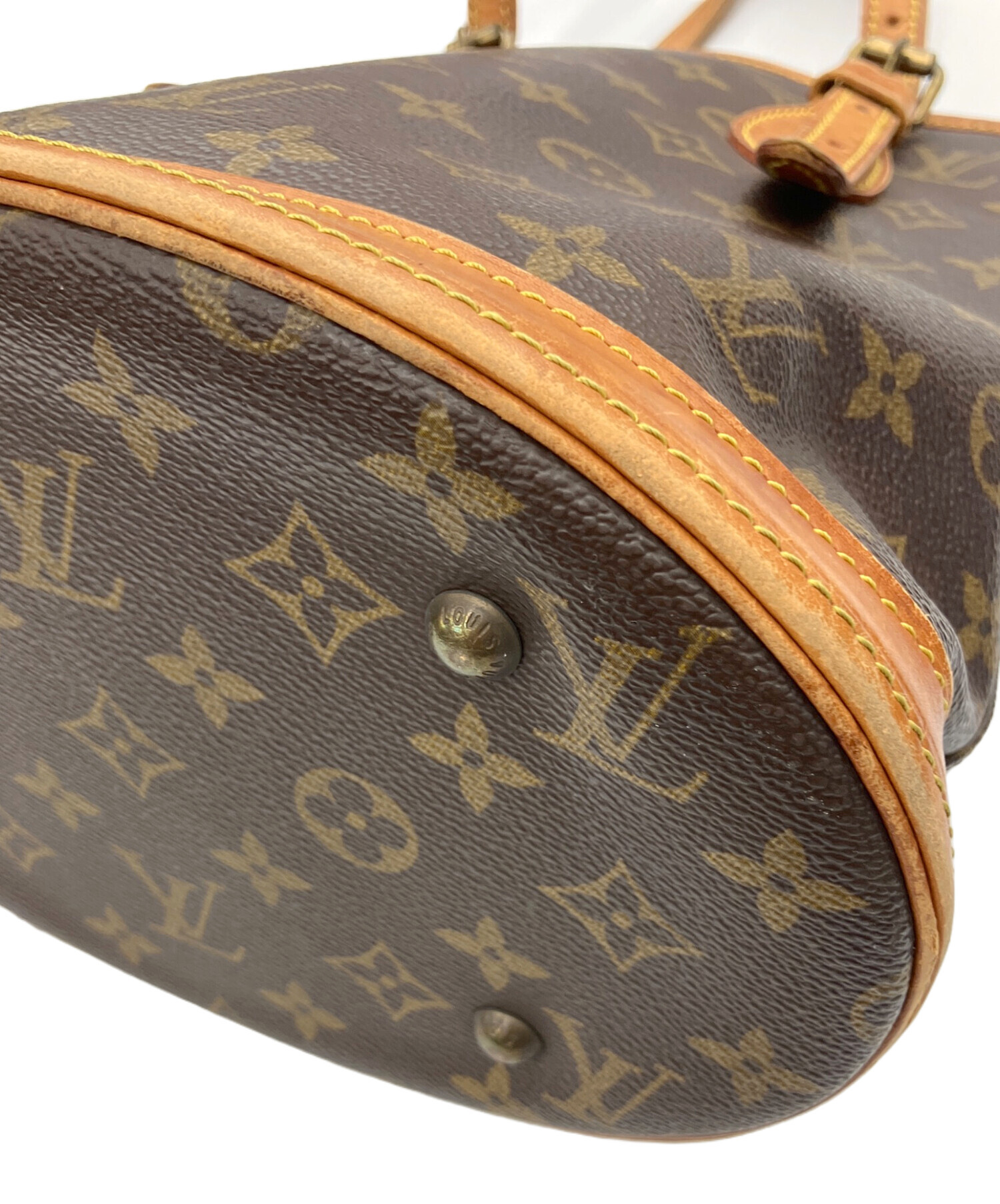 Louis Vuitton モノグラム M42238 内側劣化 ジャンク ルイヴィトン M42238】バケットPMの気になる買取価格とは!? | かんてい