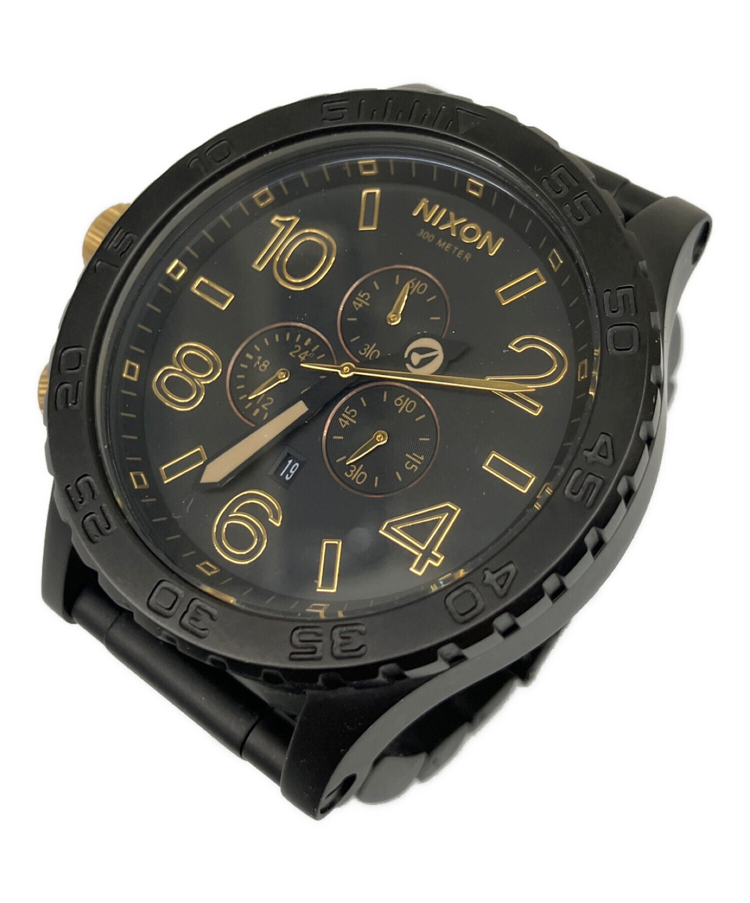 中古・古着通販】NIXON (ニクソン) 腕時計 THE 51-30 CHRONO ブラック