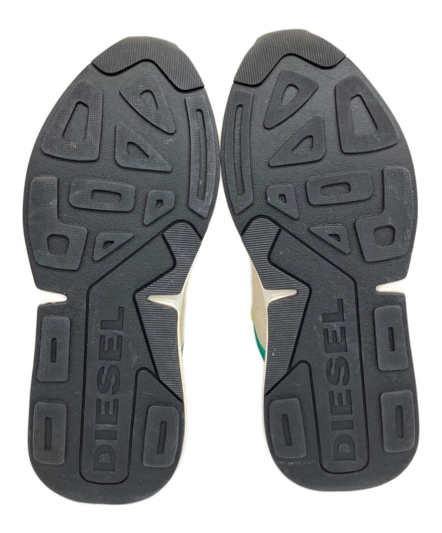 中古・古着通販】DIESEL (ディーゼル) スニーカー ホワイト×グリーン