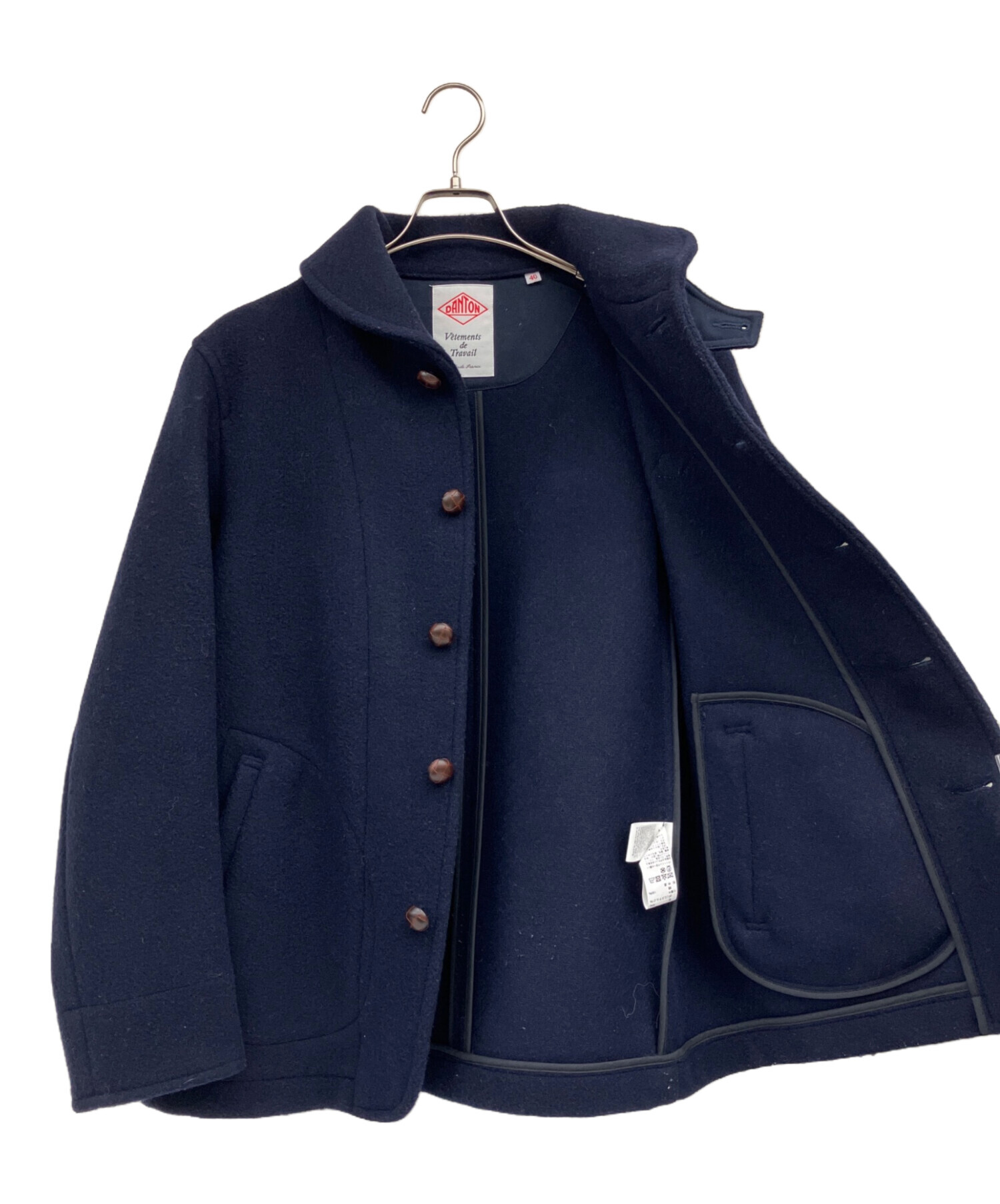 中古・古着通販】DANTON (ダントン) 丸襟ウールモッサジャケット