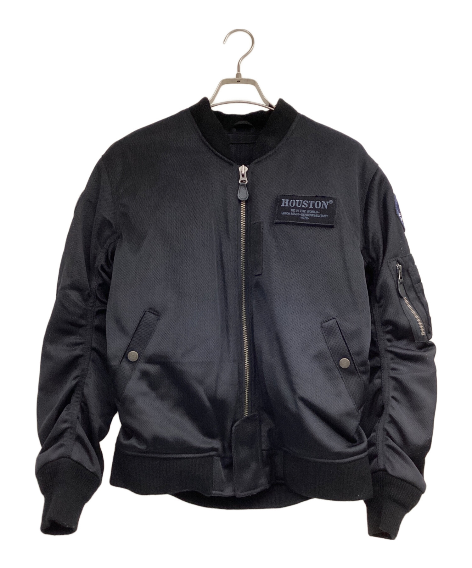 中古・古着通販】HOUSTON (ヒューストン) メッシュジャケット ブラック