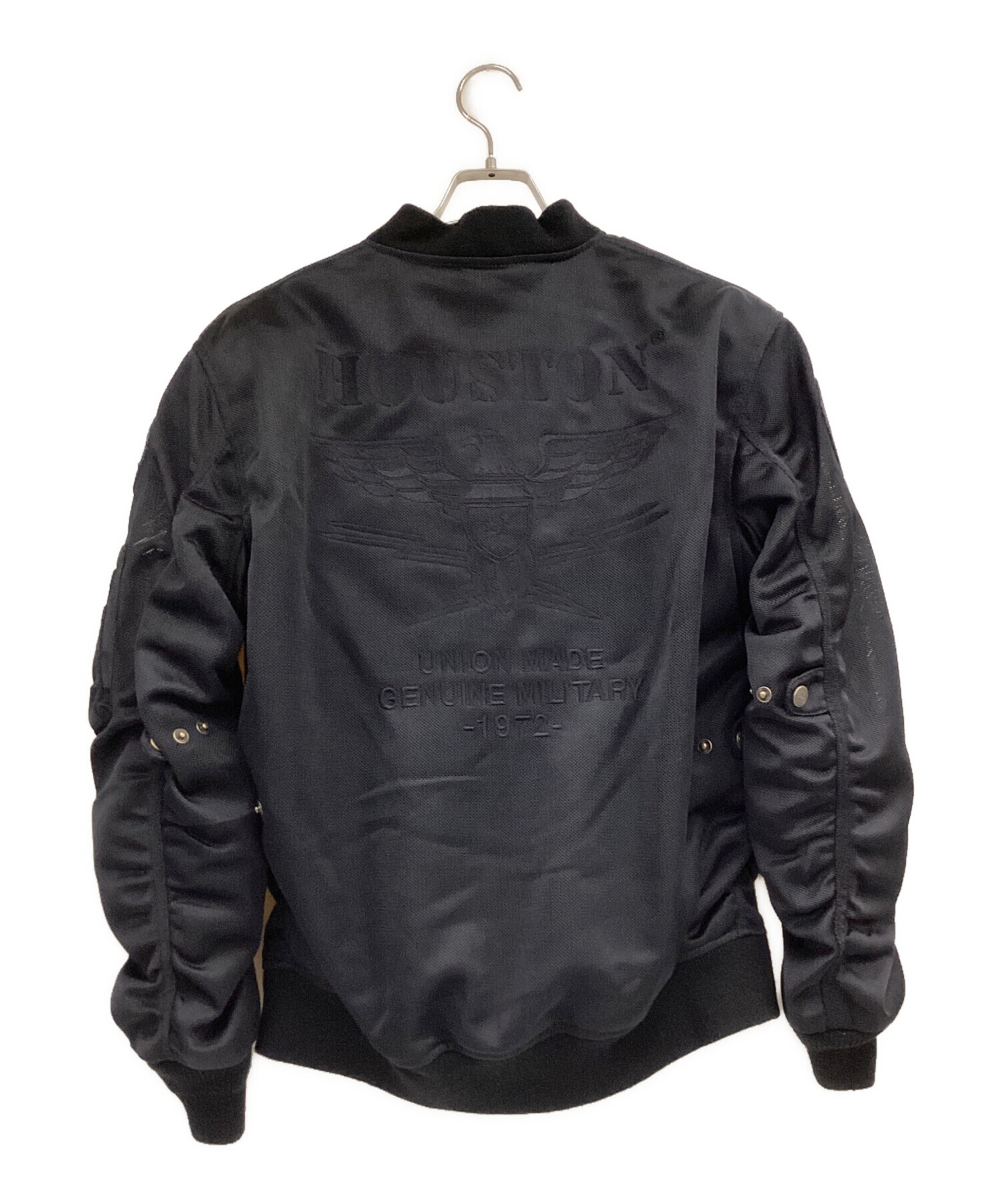 中古・古着通販】HOUSTON (ヒューストン) メッシュジャケット ブラック