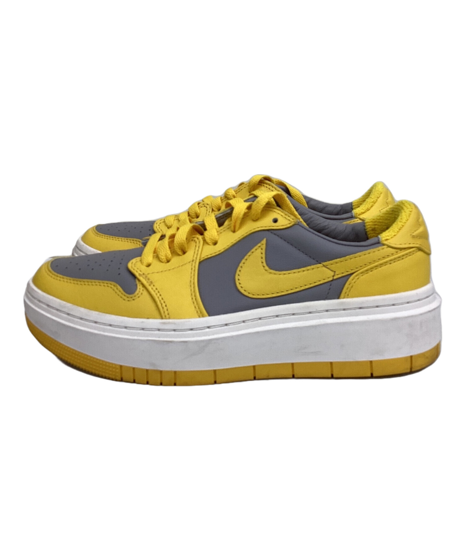 中古・古着通販】NIKE (ナイキ) スニーカー イエロー×グレー サイズ