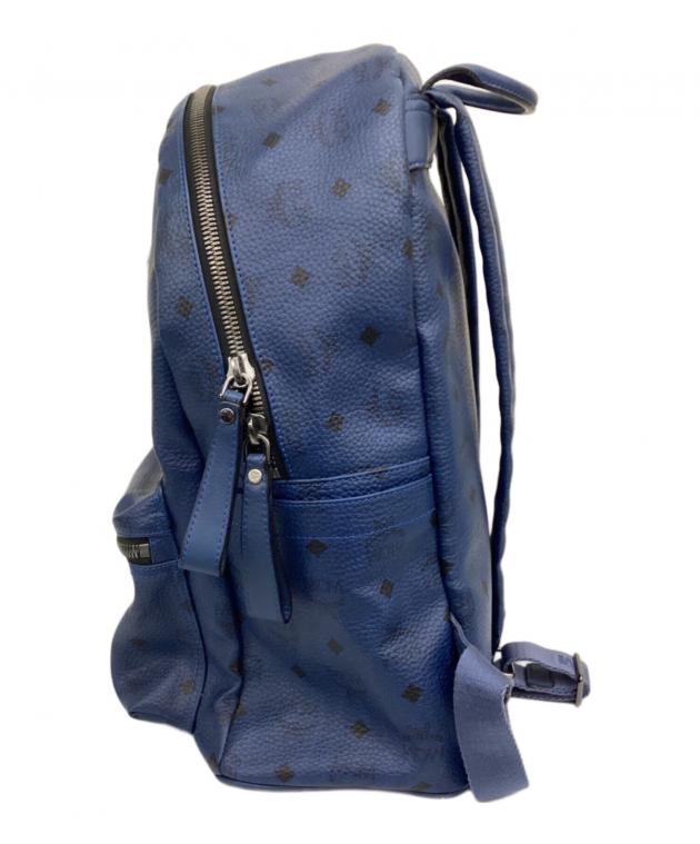 中古・古着通販】MCM (エムシーエム) スタッズリュック ネイビー
