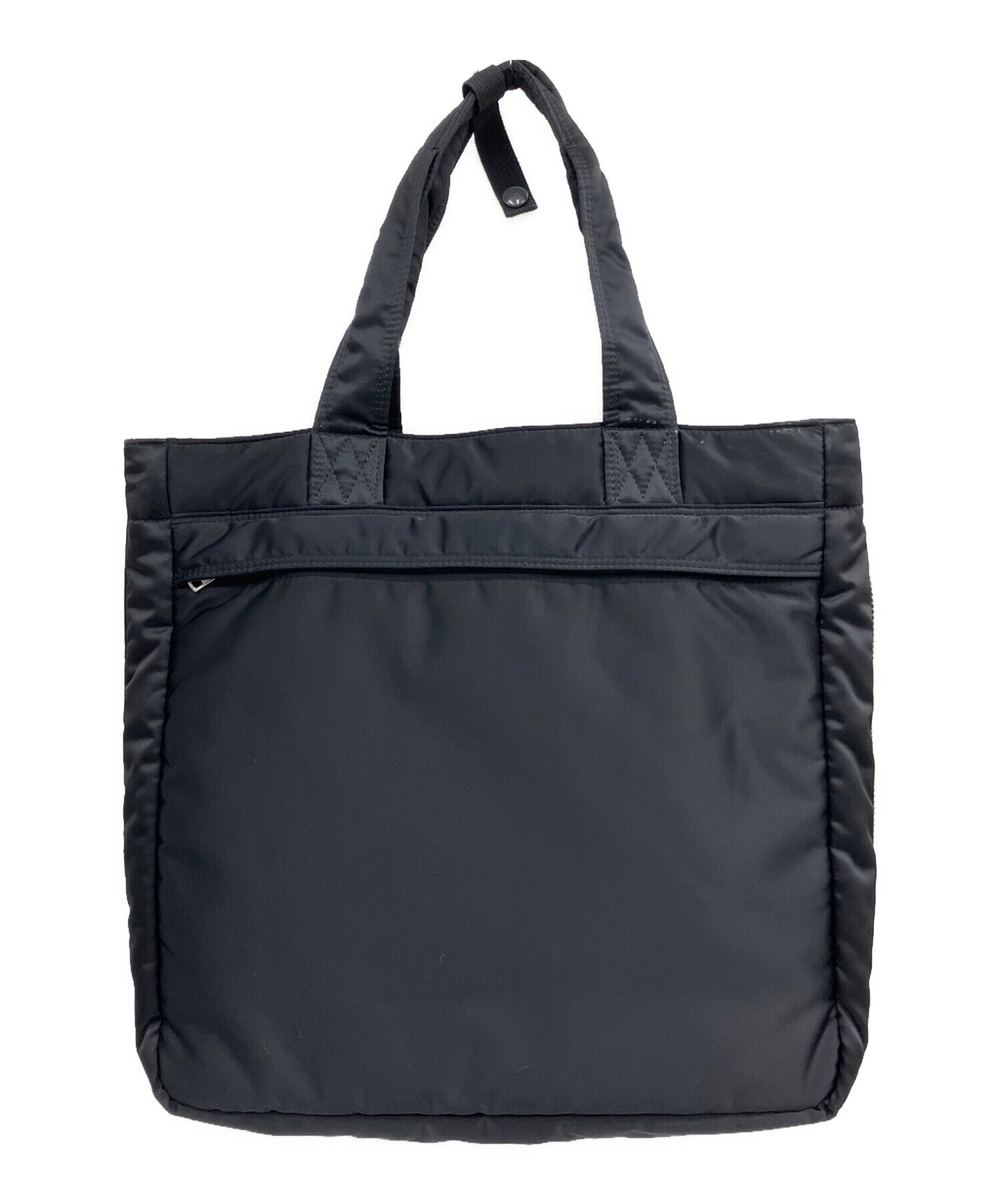 中古ポータータンカートートバックブラック男女兼用 ポーター タンカー トートバッグ 中古・古着通販】PORTER (ポーター