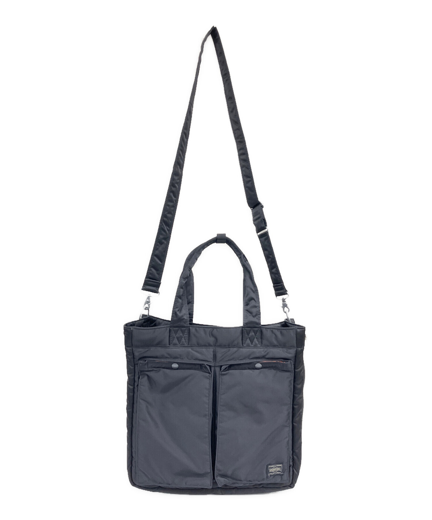 中古・古着通販】PORTER (ポーター) タンカートートバッグ ブラック
