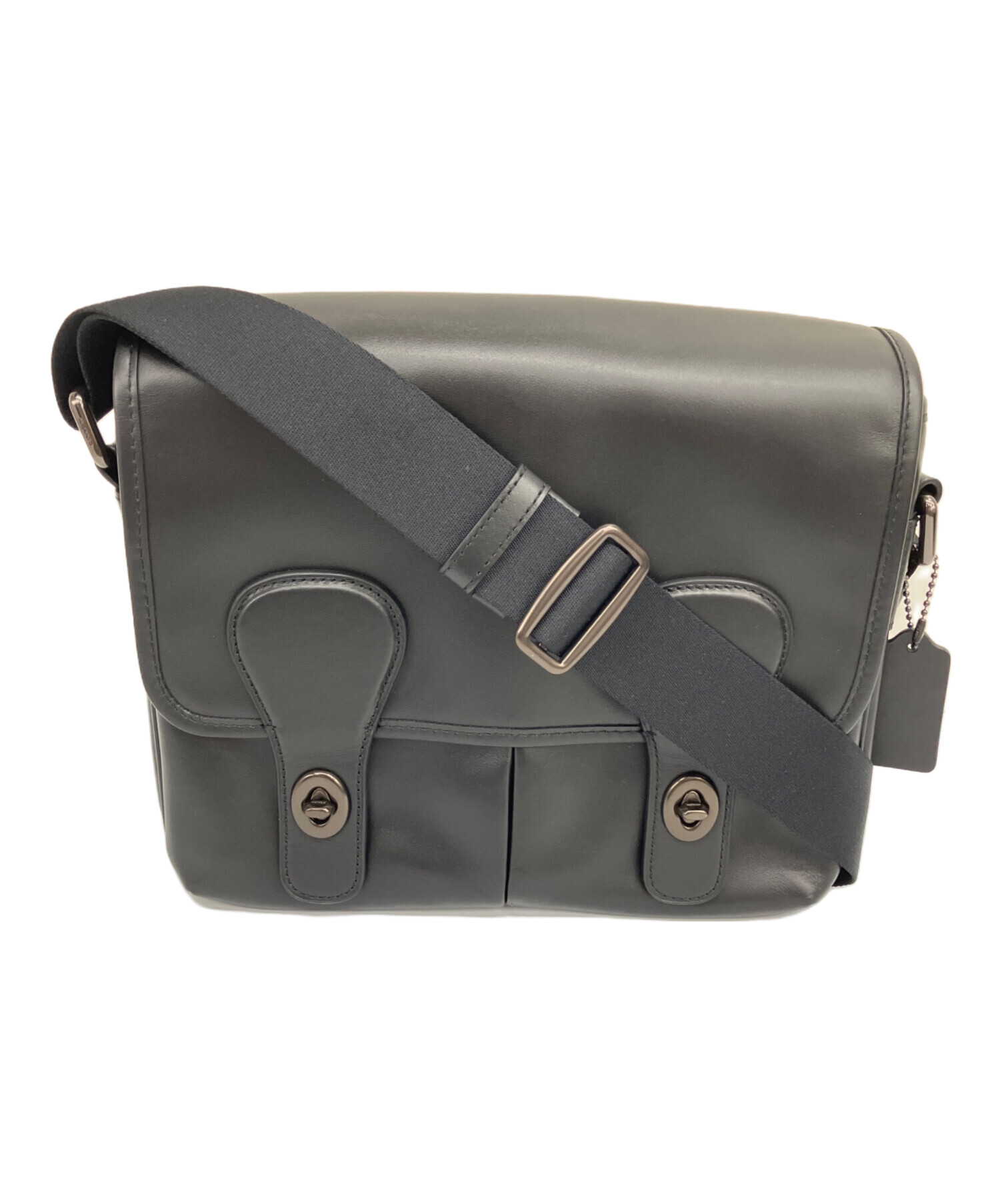 中古・古着通販】COACH (コーチ) ショルダーバッグ ブラック｜ブランド
