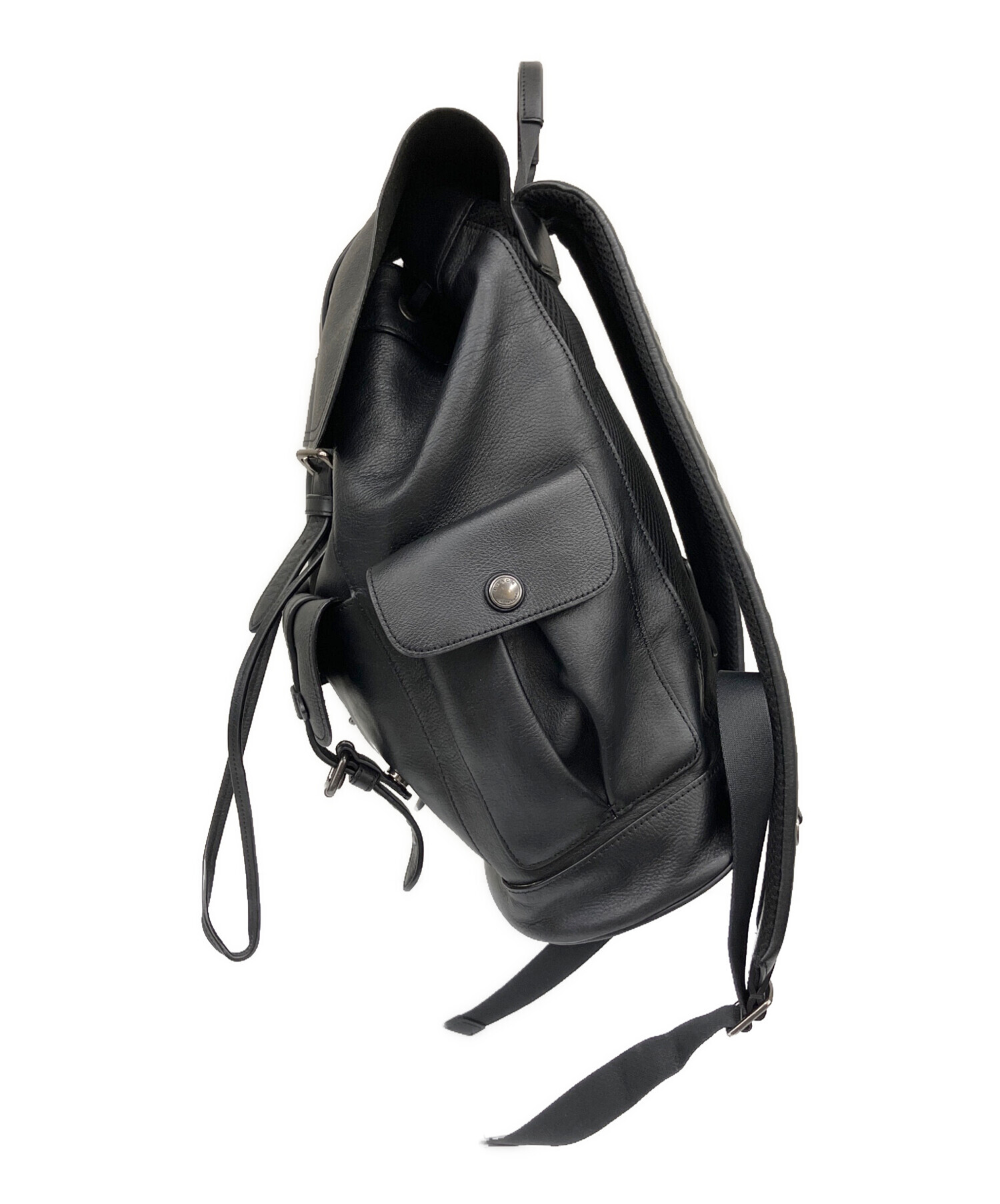 COACH レザーリュック コーチ レザーリュック 黒 eri】コーチ