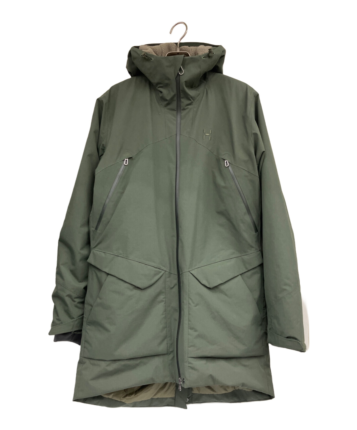 中古・古着通販】HAGLOFS (ホグロフス) ナイロンジャケット グリーン 
