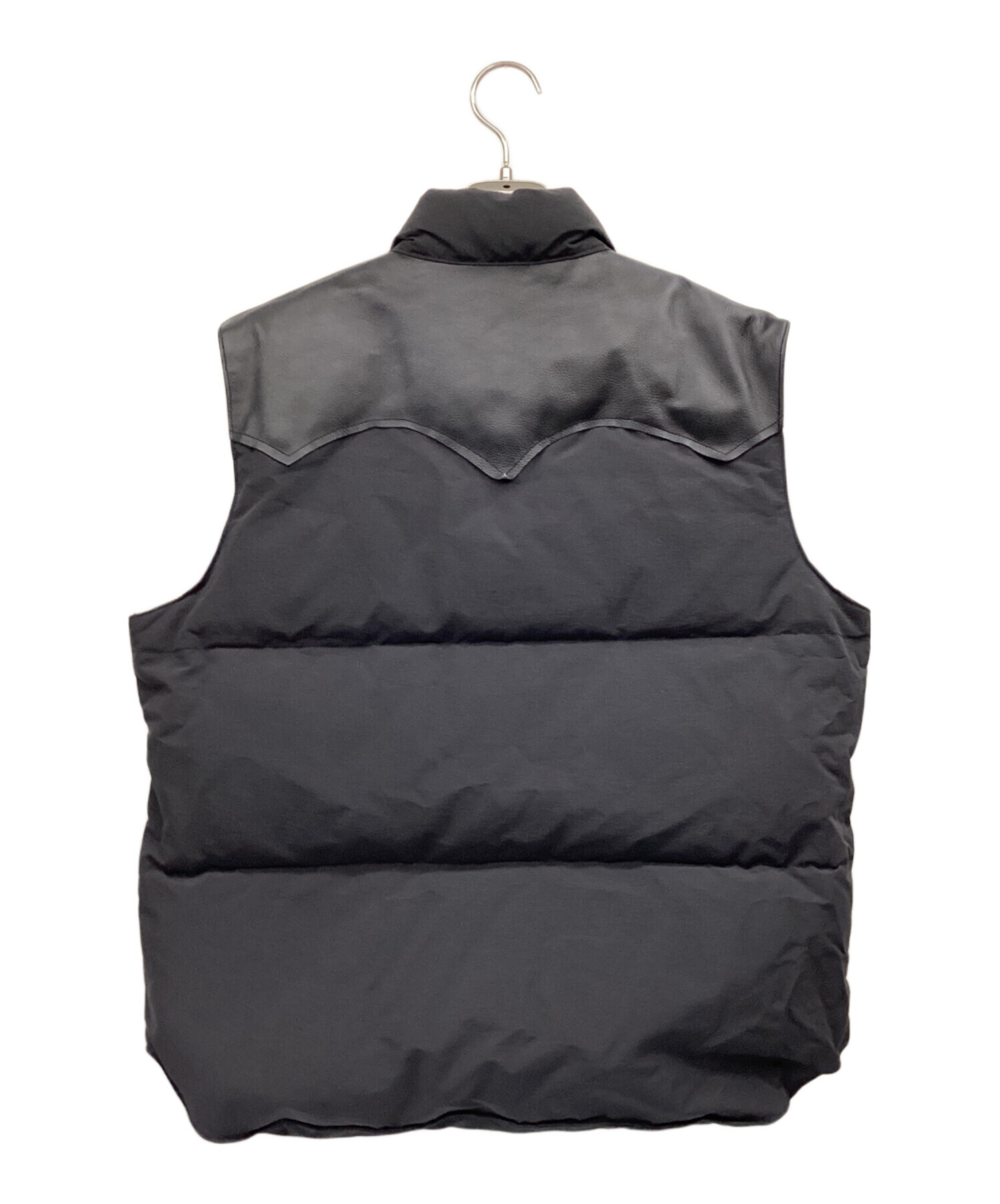 中古・古着通販】SUGAR CANE (シュガーケーン) ダウンベスト ブラック