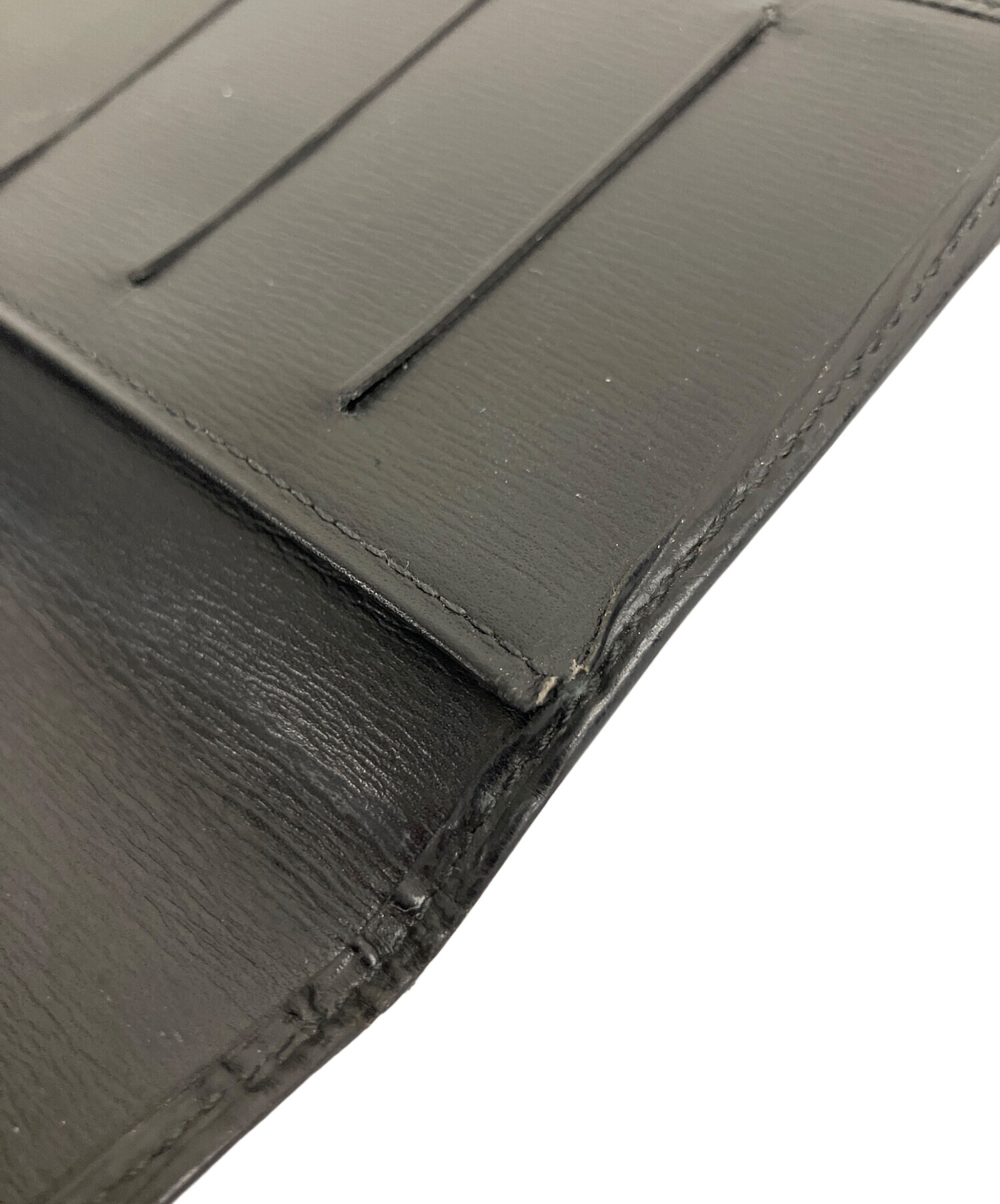 中古・古着通販】LOUIS VUITTON (ルイ ヴィトン) 札入れ エピ ブラック