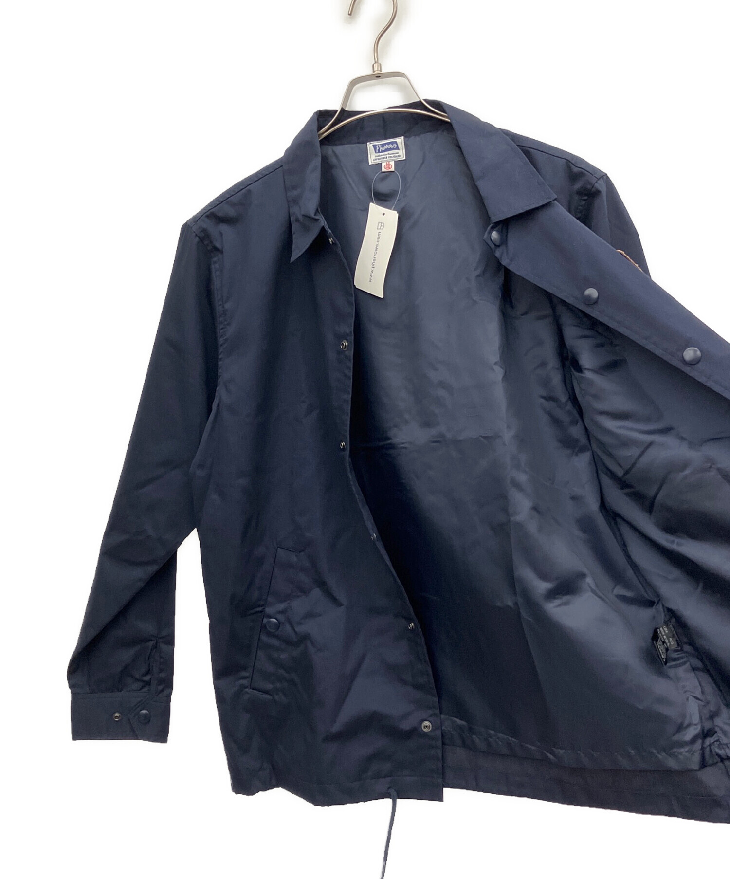 中古・古着通販】PHERROW'S (フェローズ) コーチジャケット ネイビー