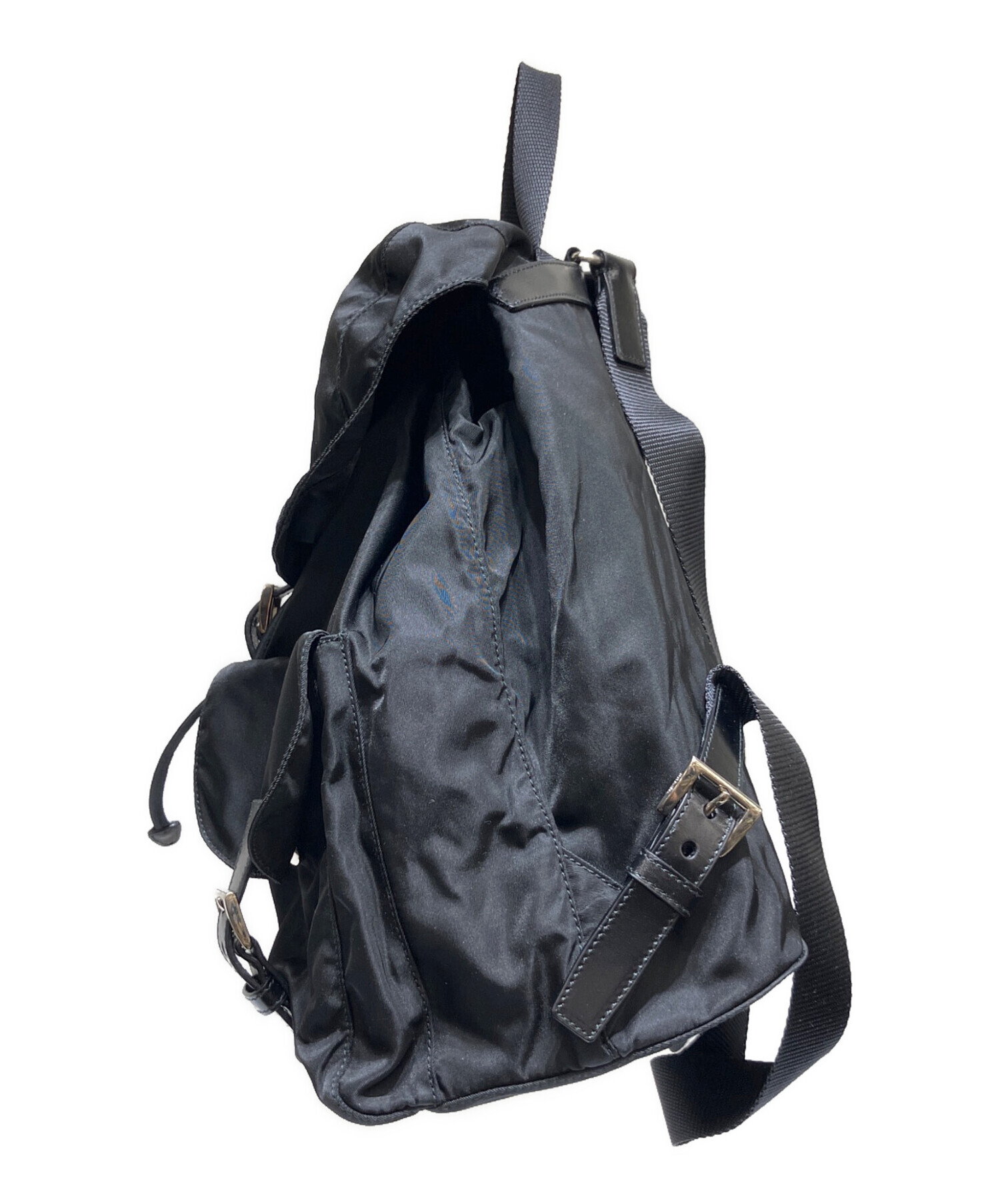 中古・古着通販】PRADA (プラダ) リュック VELA SPORT ブラック