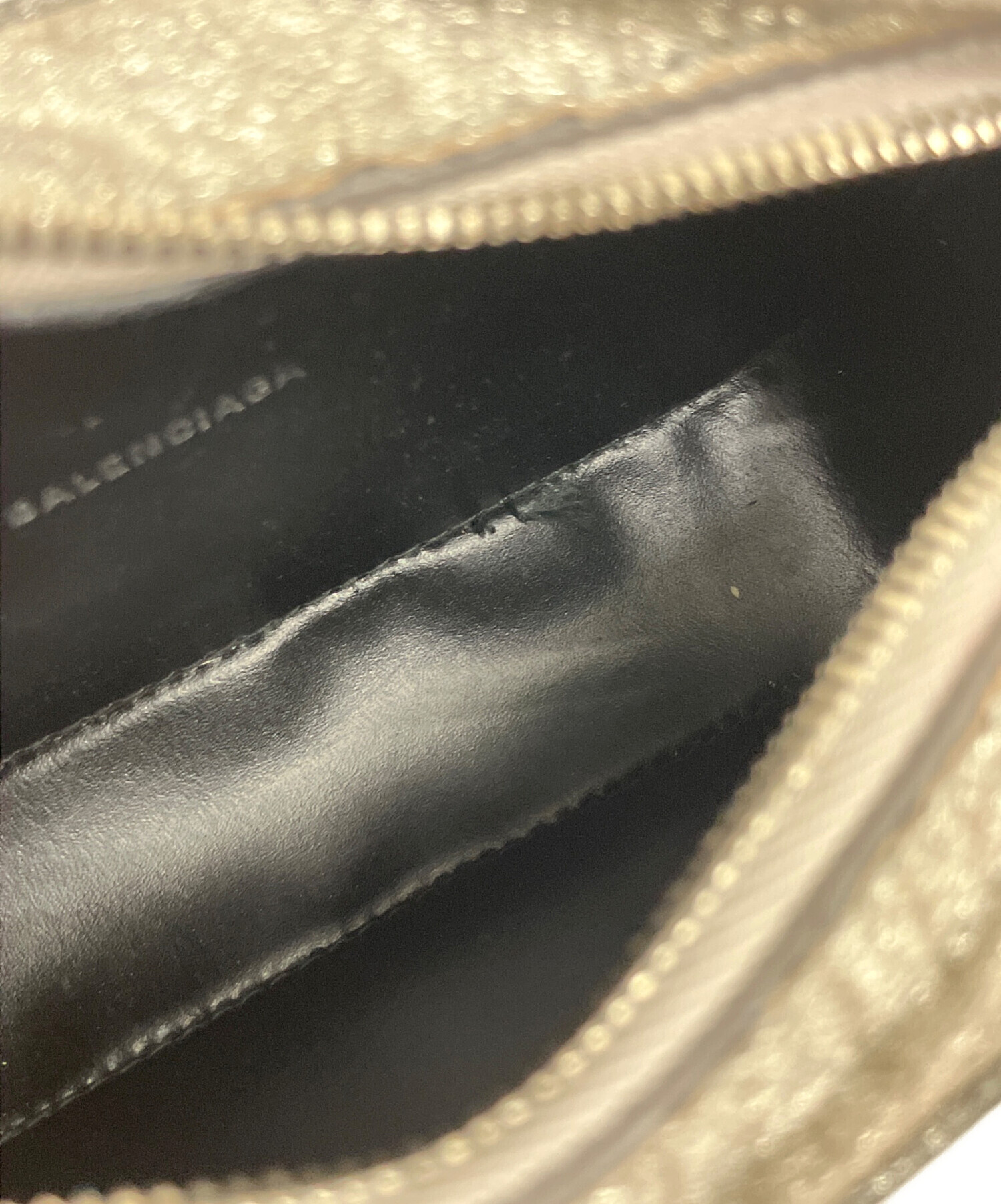 BALENCIAGA バレンシアガ ショルダーバッグ  シルバー 【古着】【中古】【送料無料】 中古・古着通販】BALENCIAGA (バレンシアガ) ショルダーバッグ