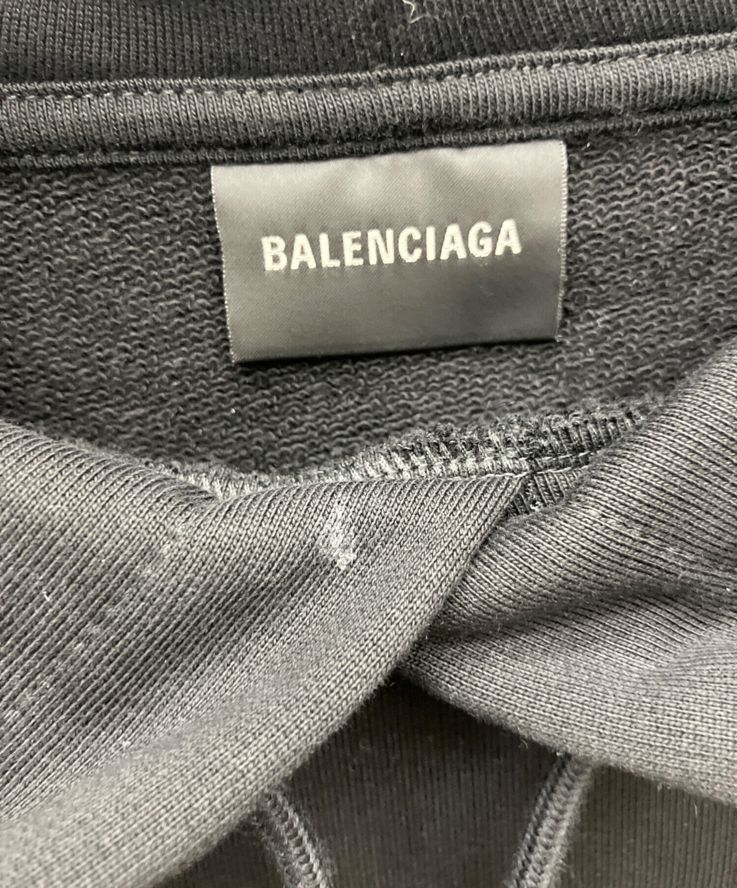 balenciaga  フーディー　パーカー　中古品 中古・古着通販】BALENCIAGA (バレンシアガ) プルオーバーパーカー