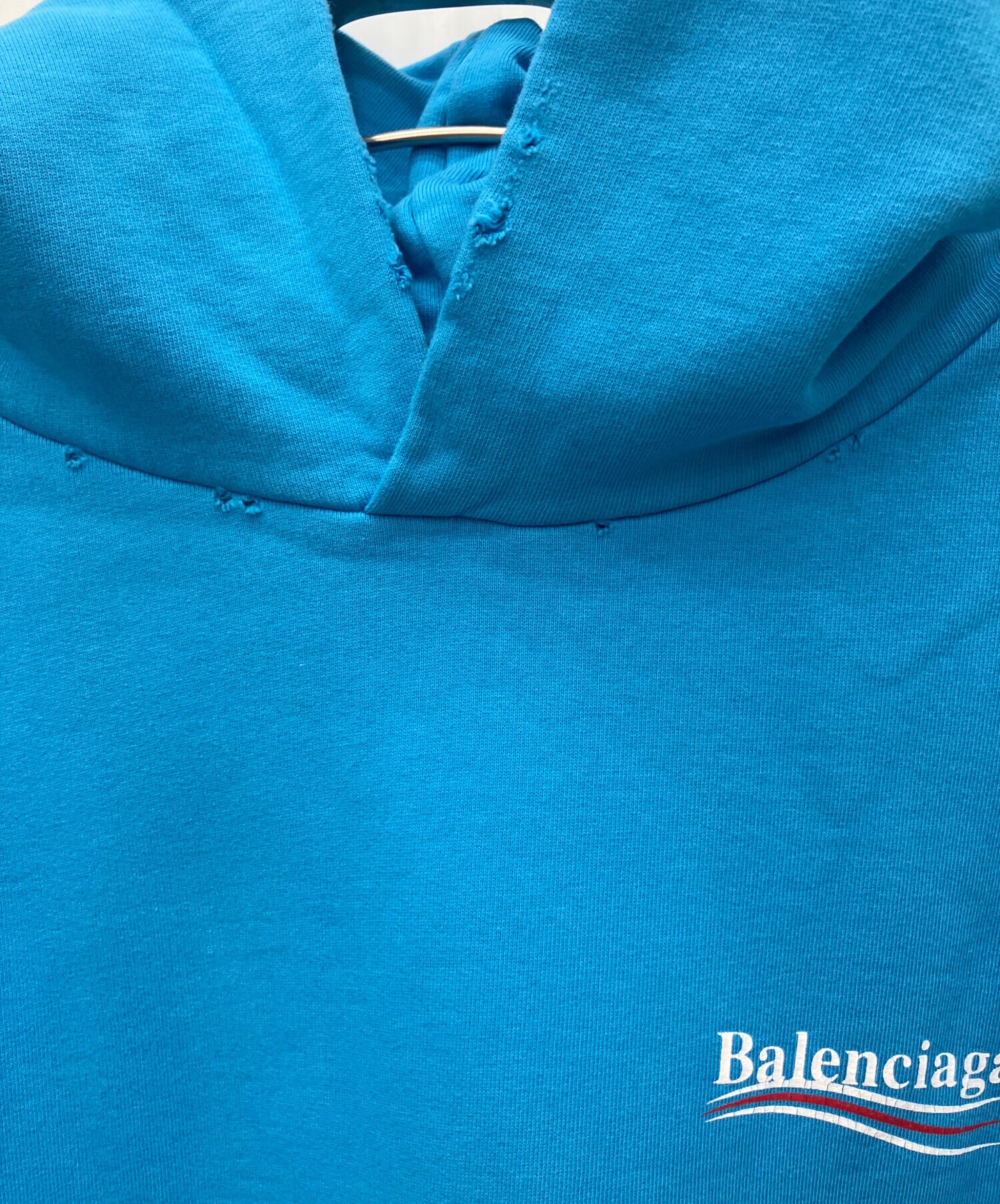 中古・古着通販】BALENCIAGA (バレンシアガ) ダメージ加工プルオーバー