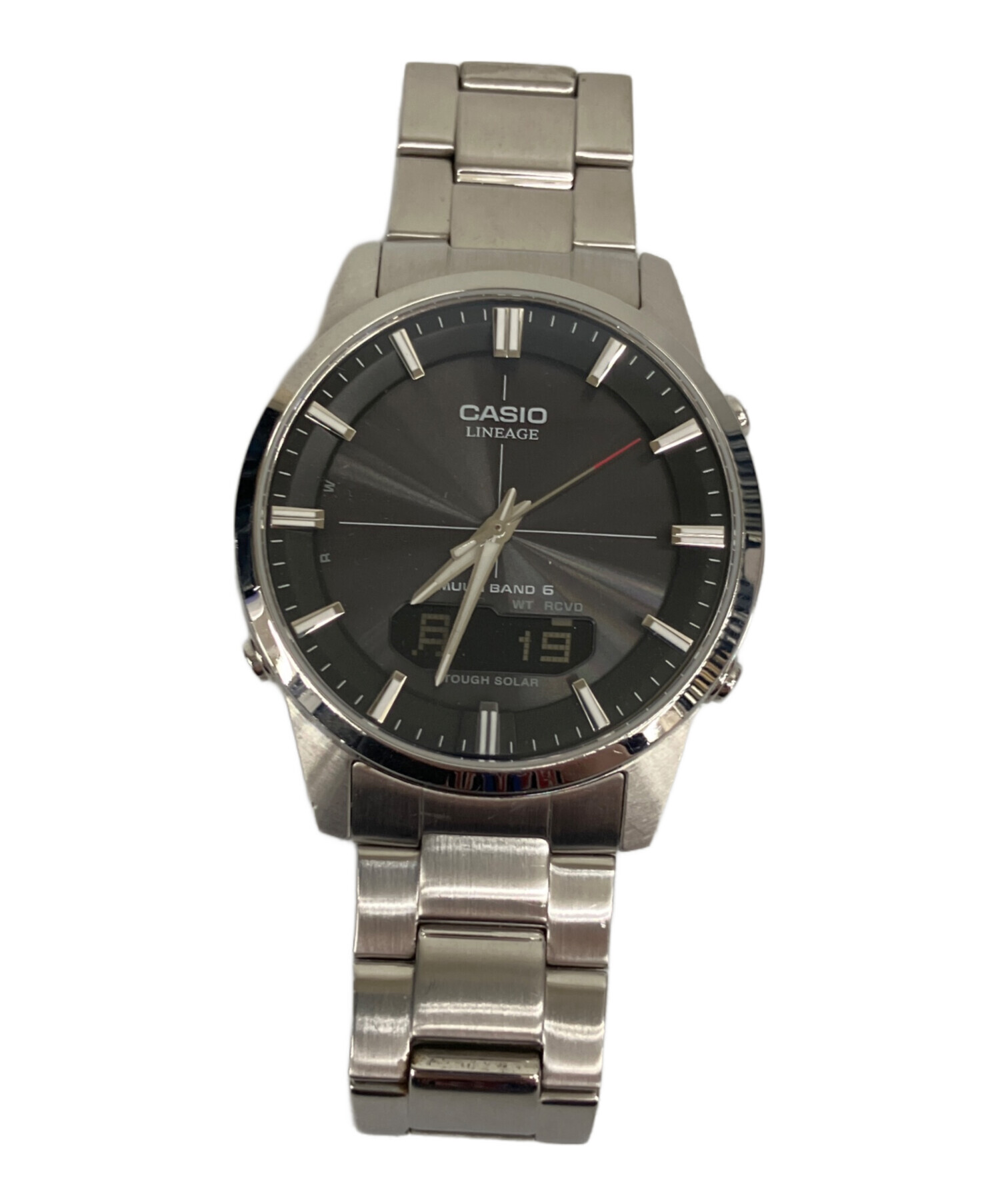 中古品] 稼働品【CASIO】カシオ LINEAGE リニエージ LIW-500 電波 タフ 