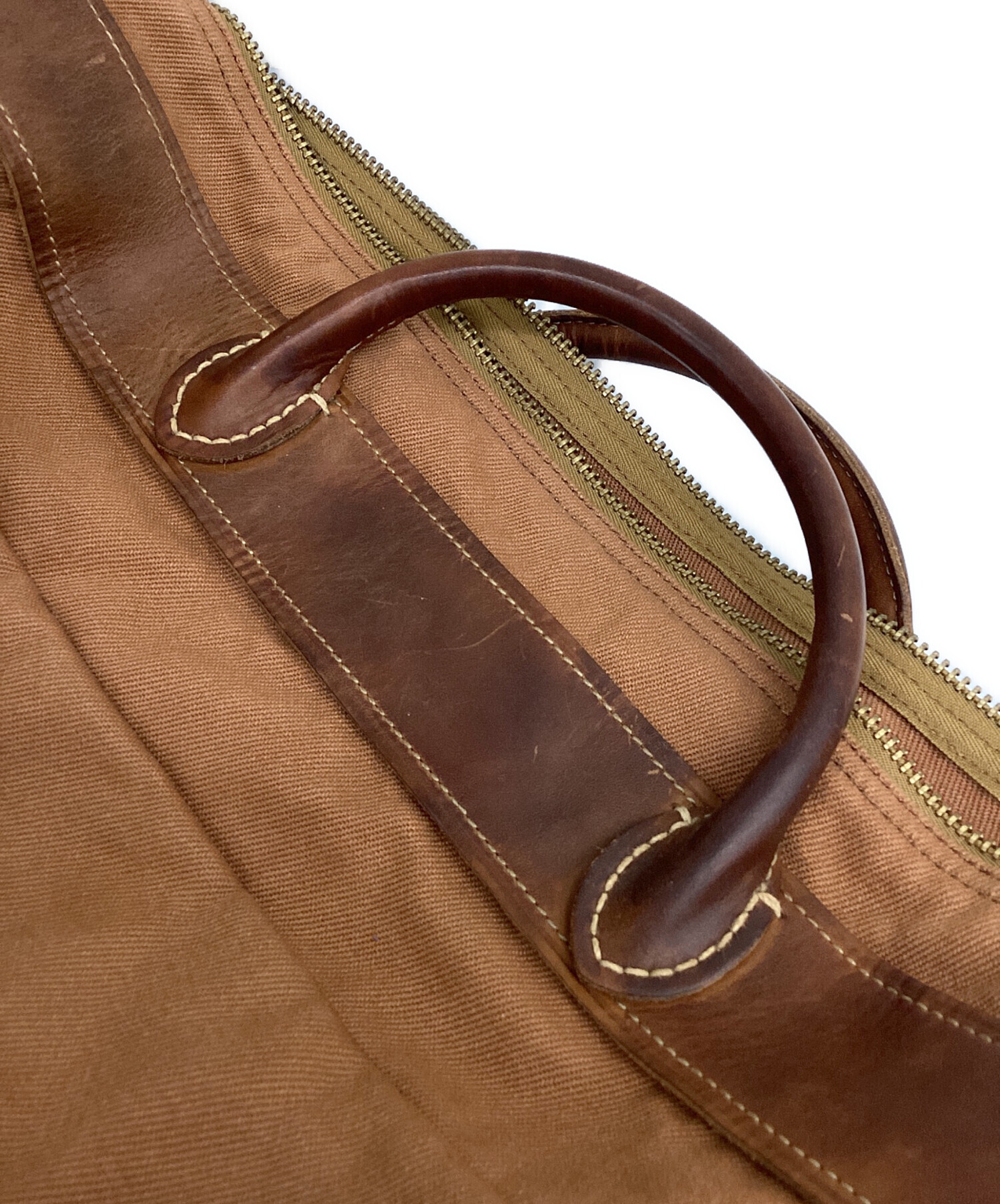 中古・古着通販】RRL (ダブルアールエル) ボストンバッグ ブラウン