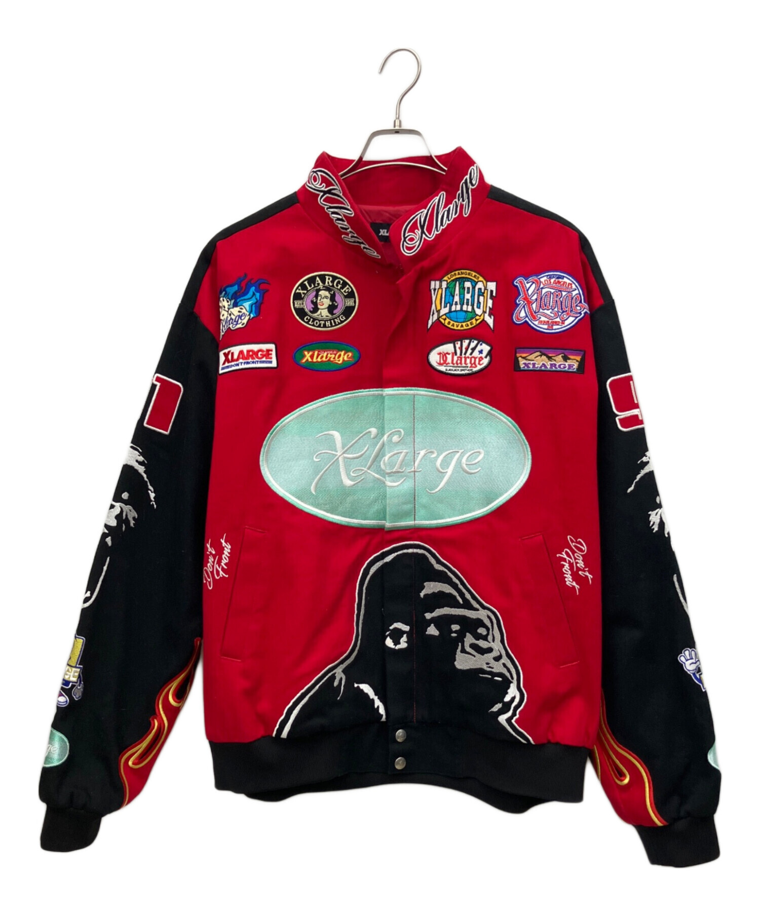 中古・古着通販】X-LARGE (エクストララージ) レーシングジャケット