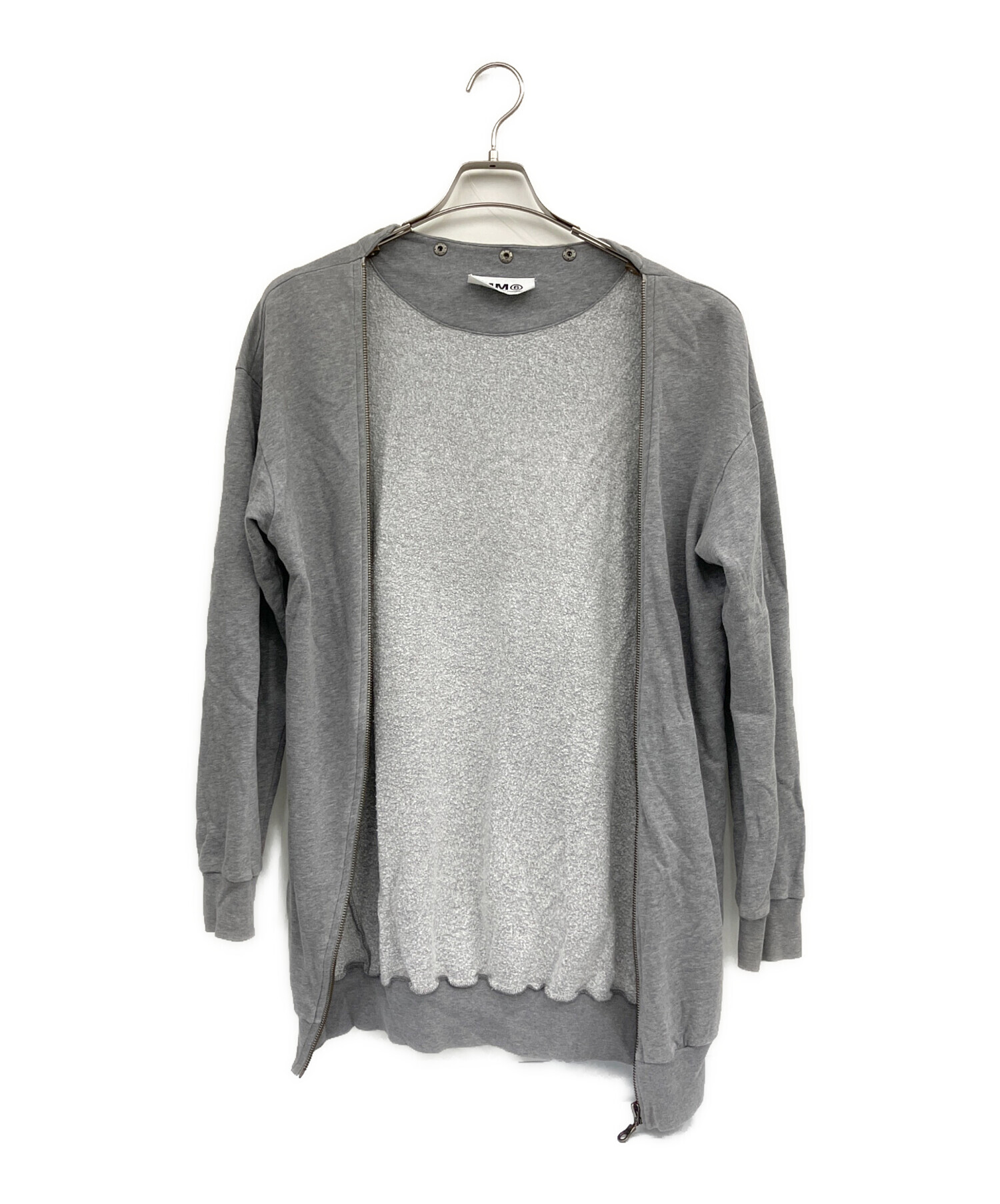 大人気☆MM6☆Margiela☆マルジェラ☆トレーナー☆アンサンブル☆グレー！ 中古・古着通販】MM6 Maison Margiela (エムエムシックスメゾン