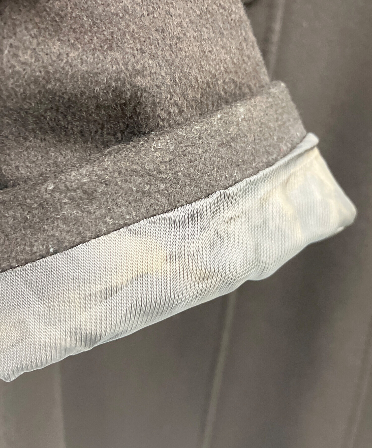 中古・古着通販】BALMAIN (バルマン) カシミヤコート ブラウン サイズ