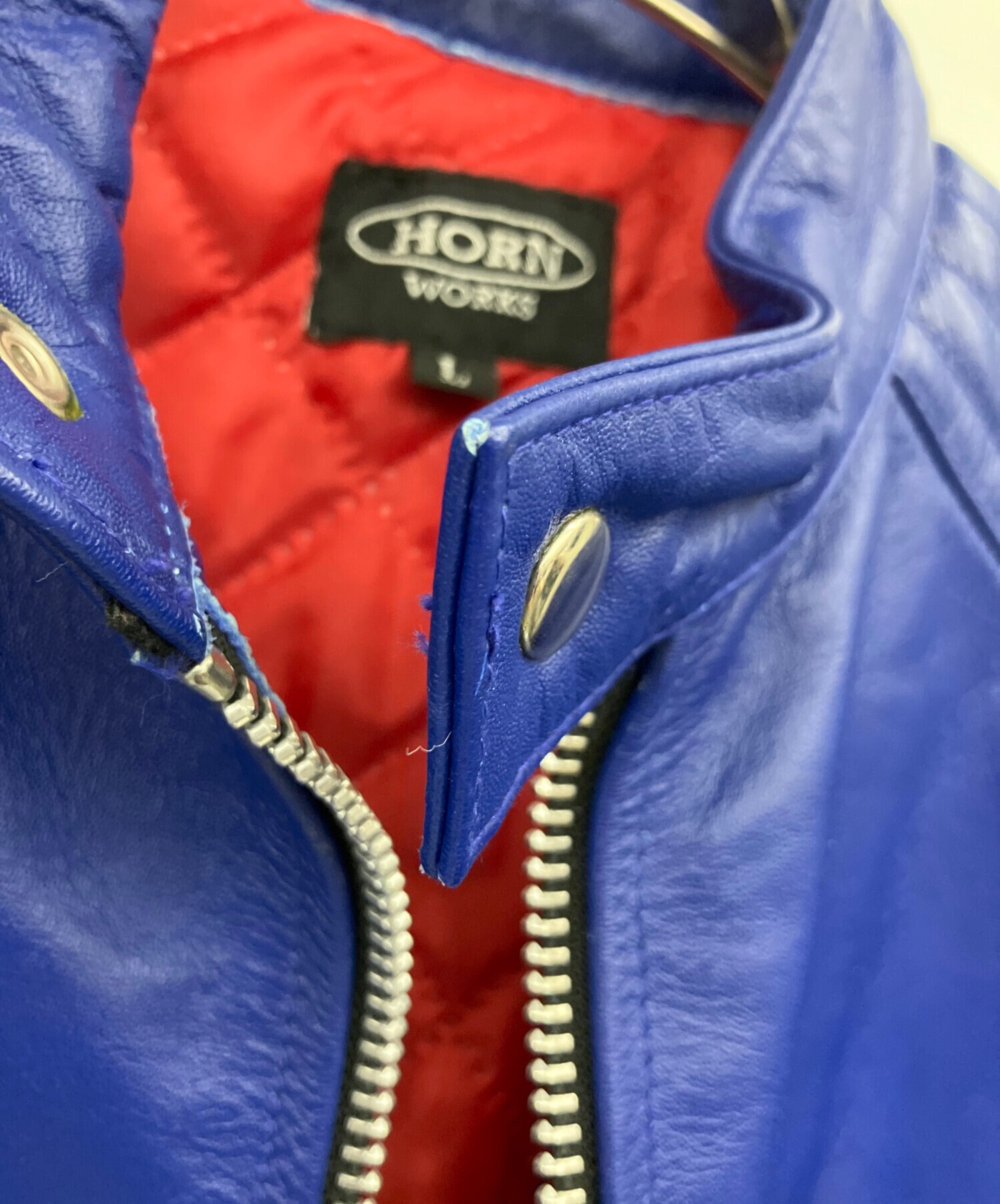 中古・古着通販】HORN WORKS (ホーンワークス) シングルライダース