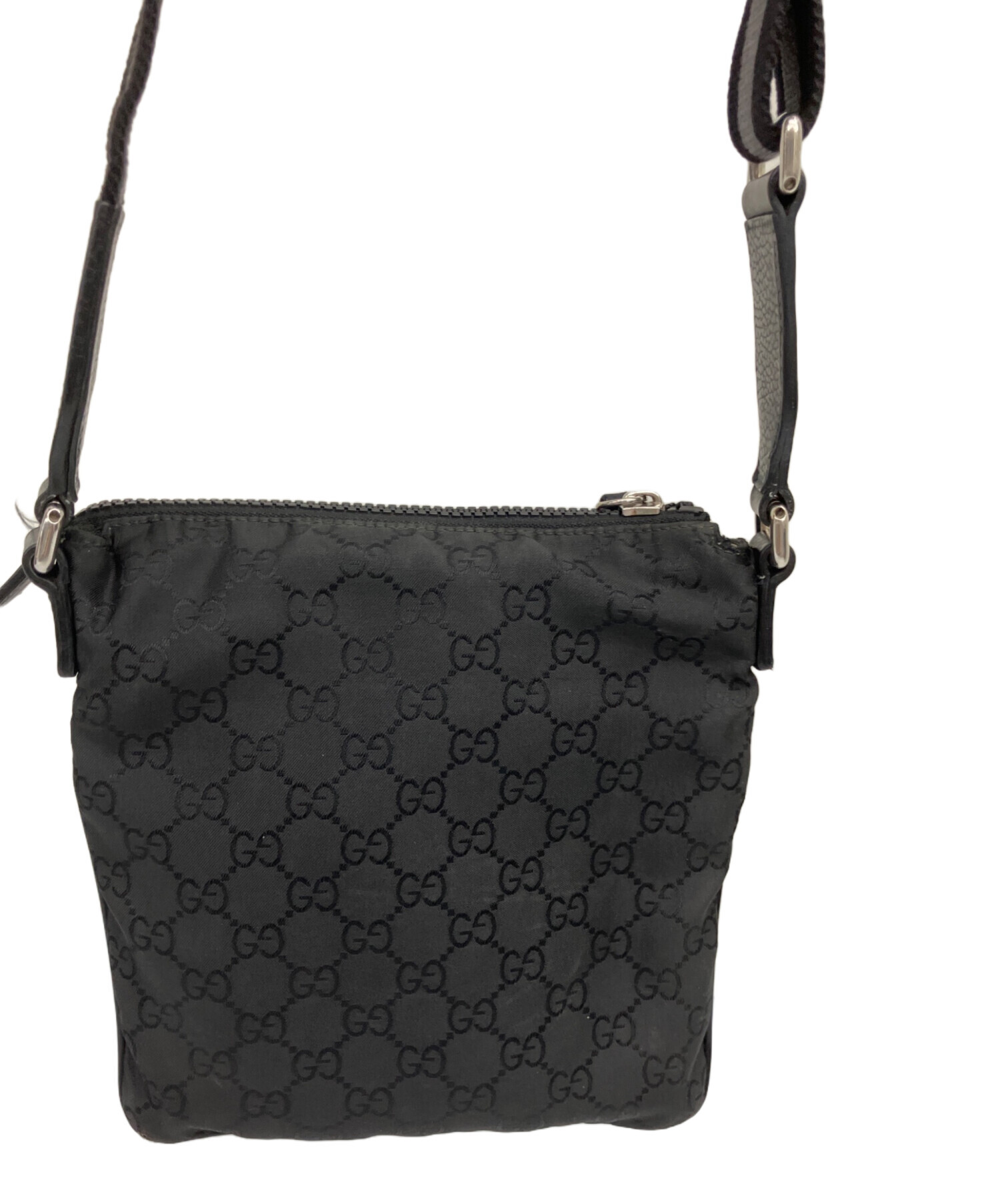 中古・古着通販】GUCCI (グッチ) ショルダーバッグ ブラック｜ブランド