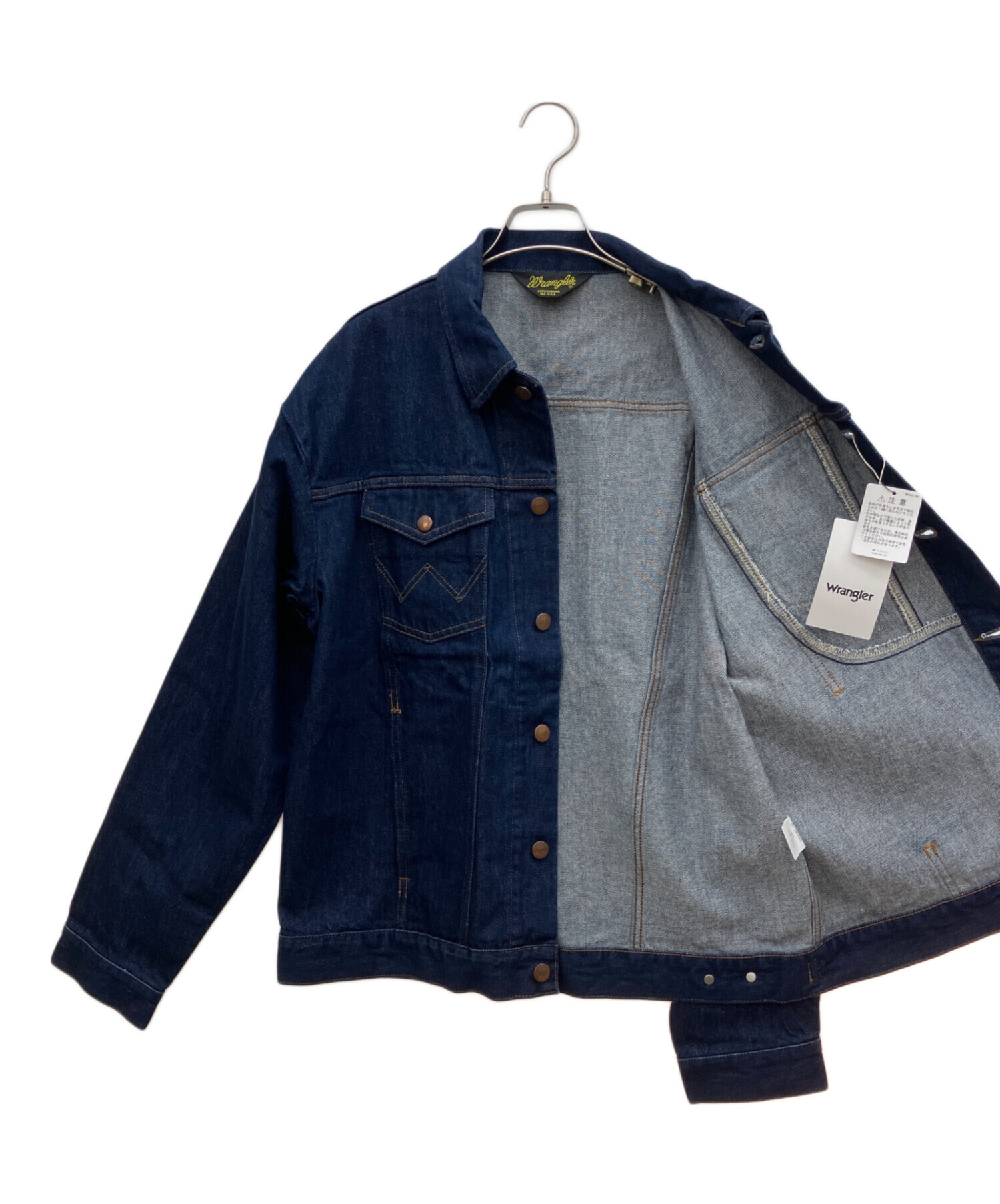 中古・古着通販】Wrangler (ラングラー) デニムジャケット インディゴ