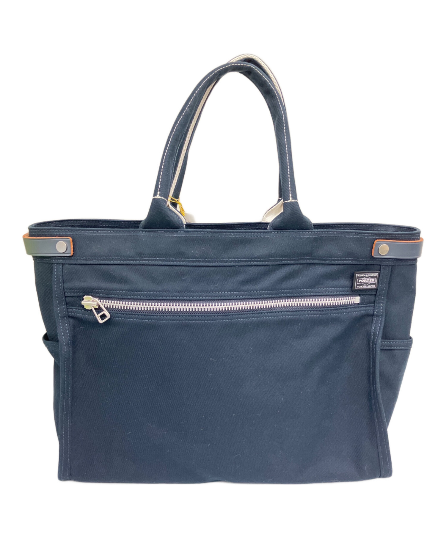 中古・古着通販】PORTER (ポーター) トートバッグ ネイビー｜ブランド