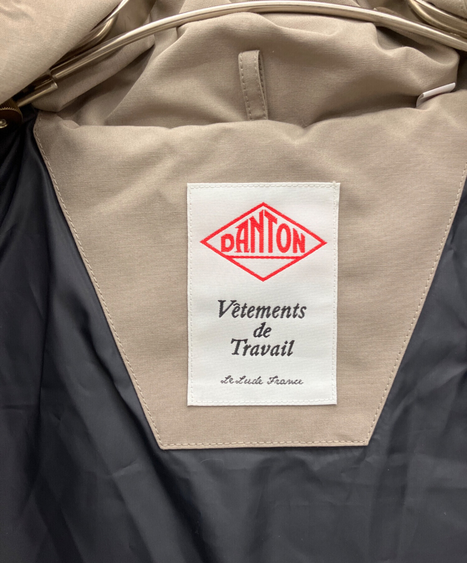 中古・古着通販】DANTON (ダントン) ダウンジャケット ベージュ サイズ