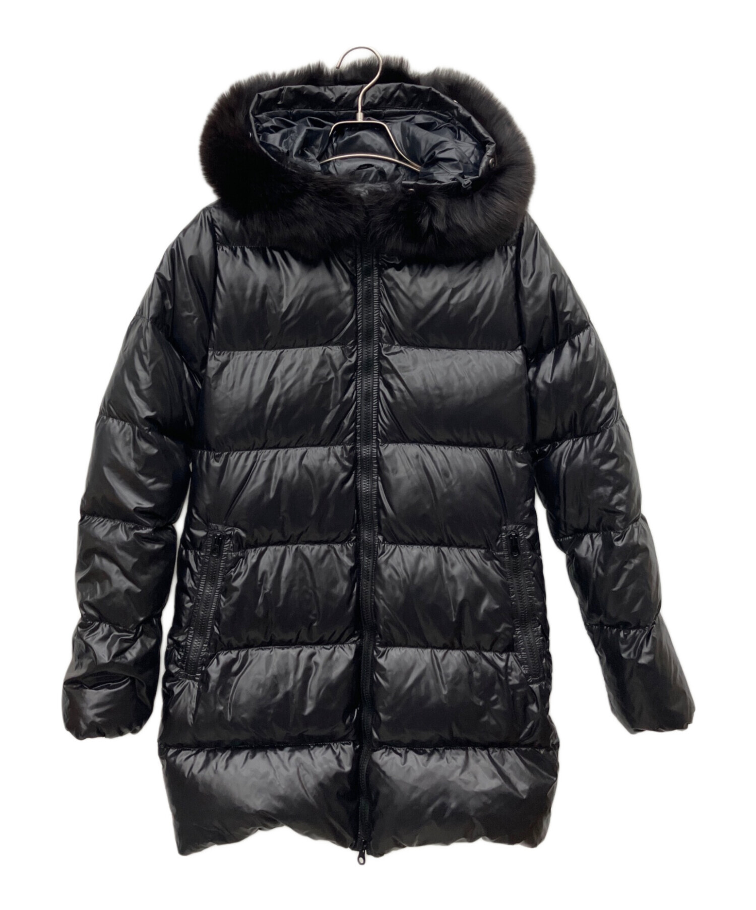 DUVETICA ダウンジャケット 40 黒 中古・古着通販】DUVETICA (デュベティカ) ダウンコート ブラック