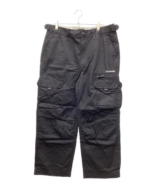 中古・古着通販】X-LARGE (エクストララージ) カーゴパンツ ブラック