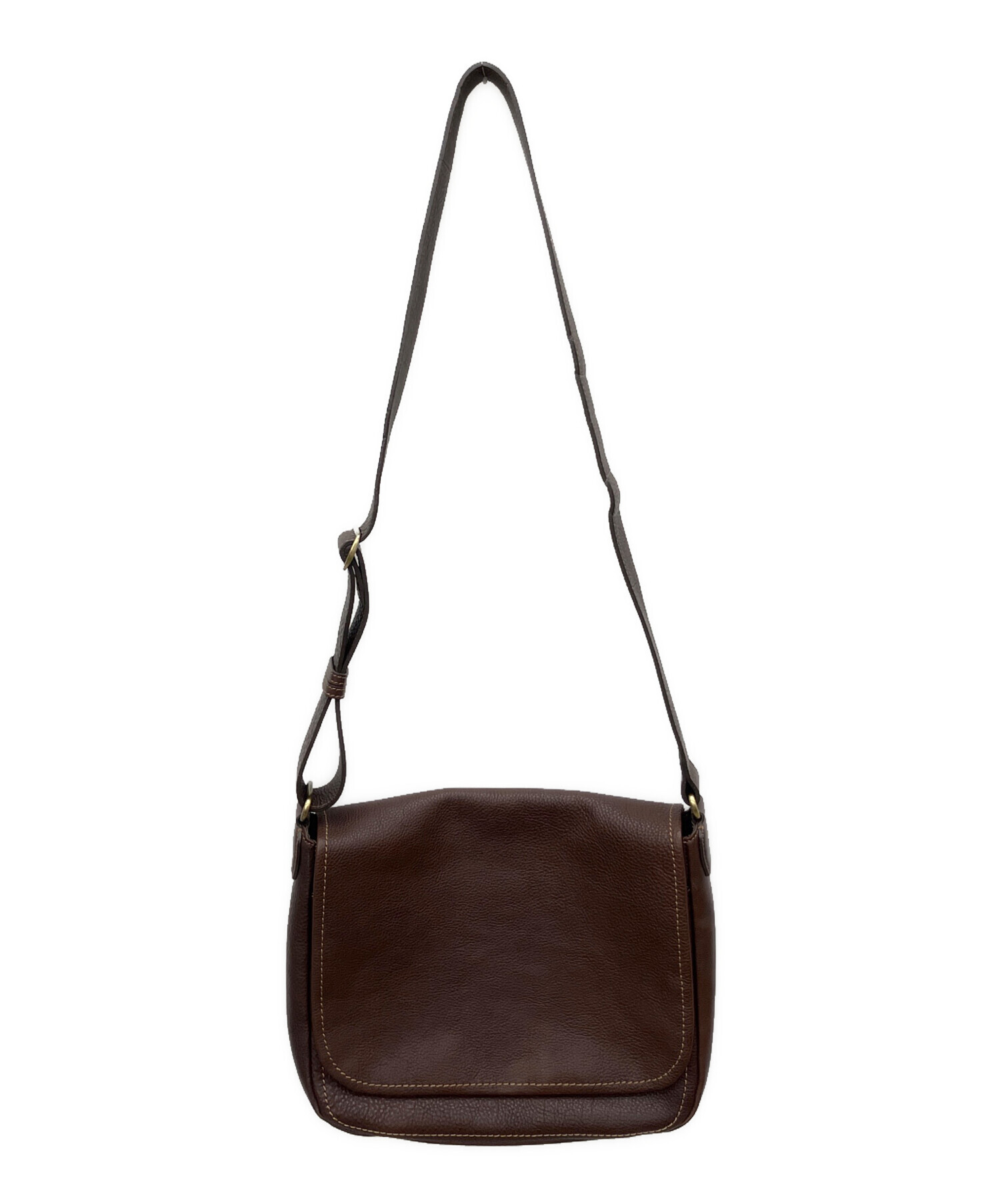 中古・古着通販】土屋鞄 (ツチヤカバン) ショルダーバッグ ブラウン