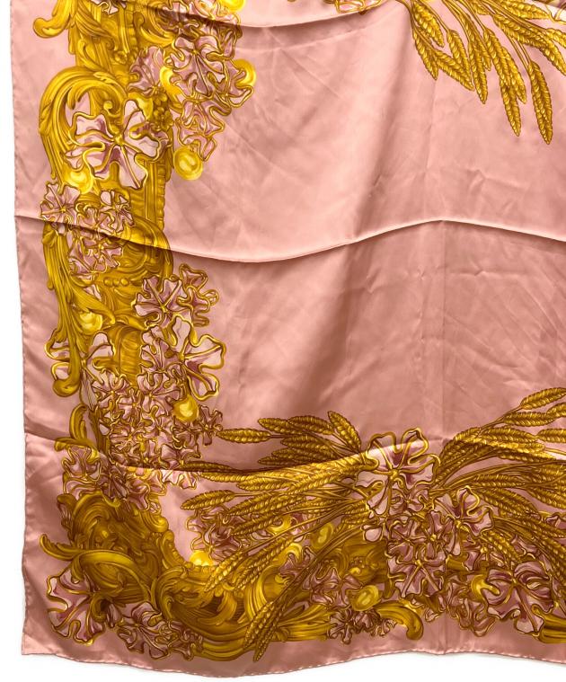 中古・古着通販】CHANEL (シャネル) シルクスカーフ ピンク｜ブランド