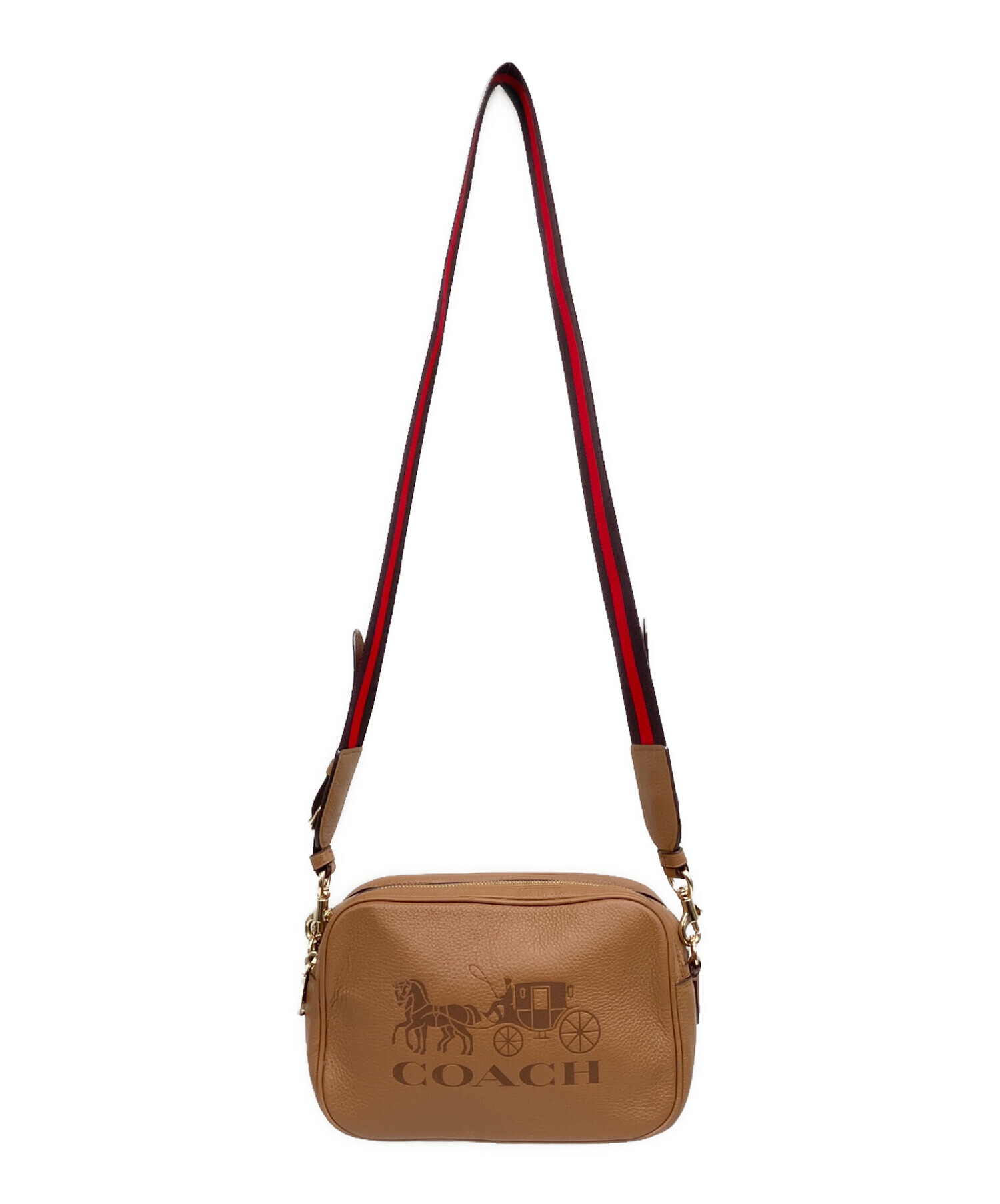 中古・古着通販】COACH (コーチ) ショルダーバッグ ブラウン｜ブランド