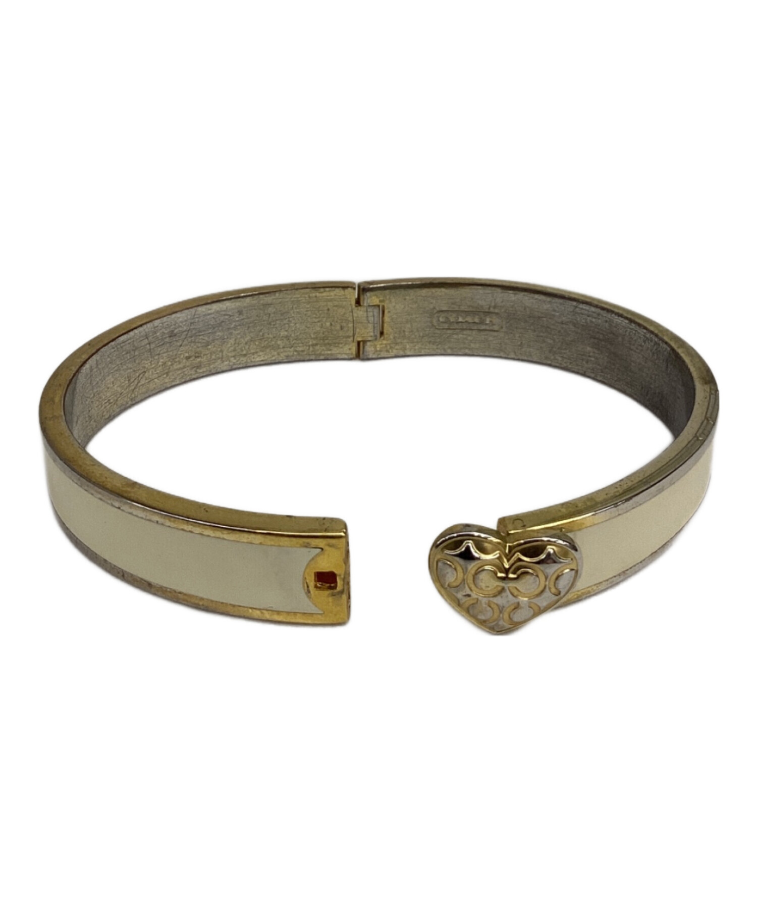 中古・古着通販】COACH (コーチ) ハートモチーフバングル｜ブランド