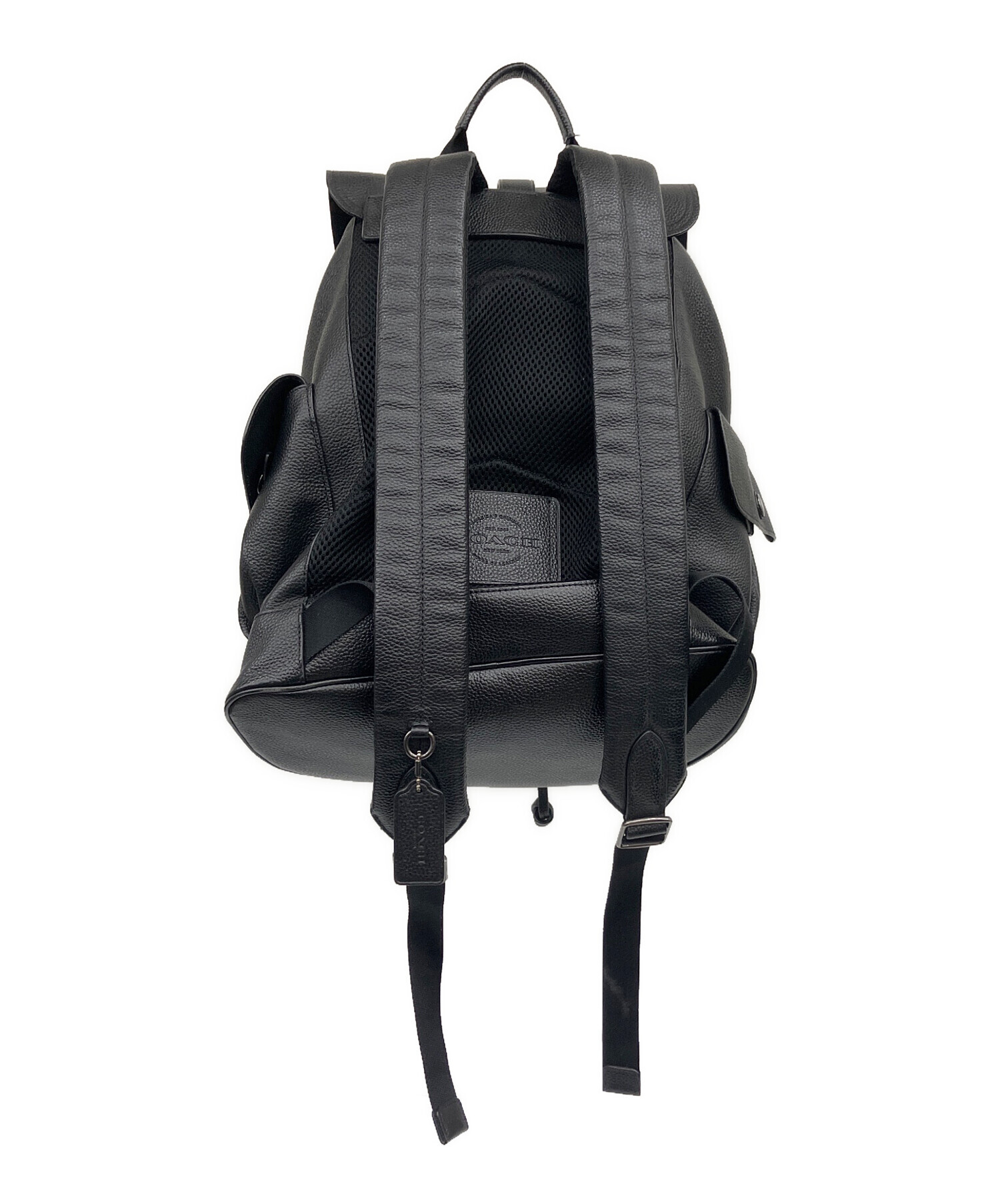 中古・古着通販】COACH (コーチ) ハドソンバックパック ※絞り紐の先端