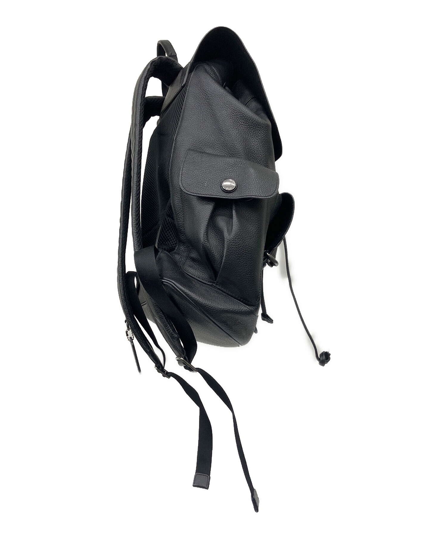 中古・古着通販】COACH (コーチ) ハドソンバックパック ※絞り紐の先端