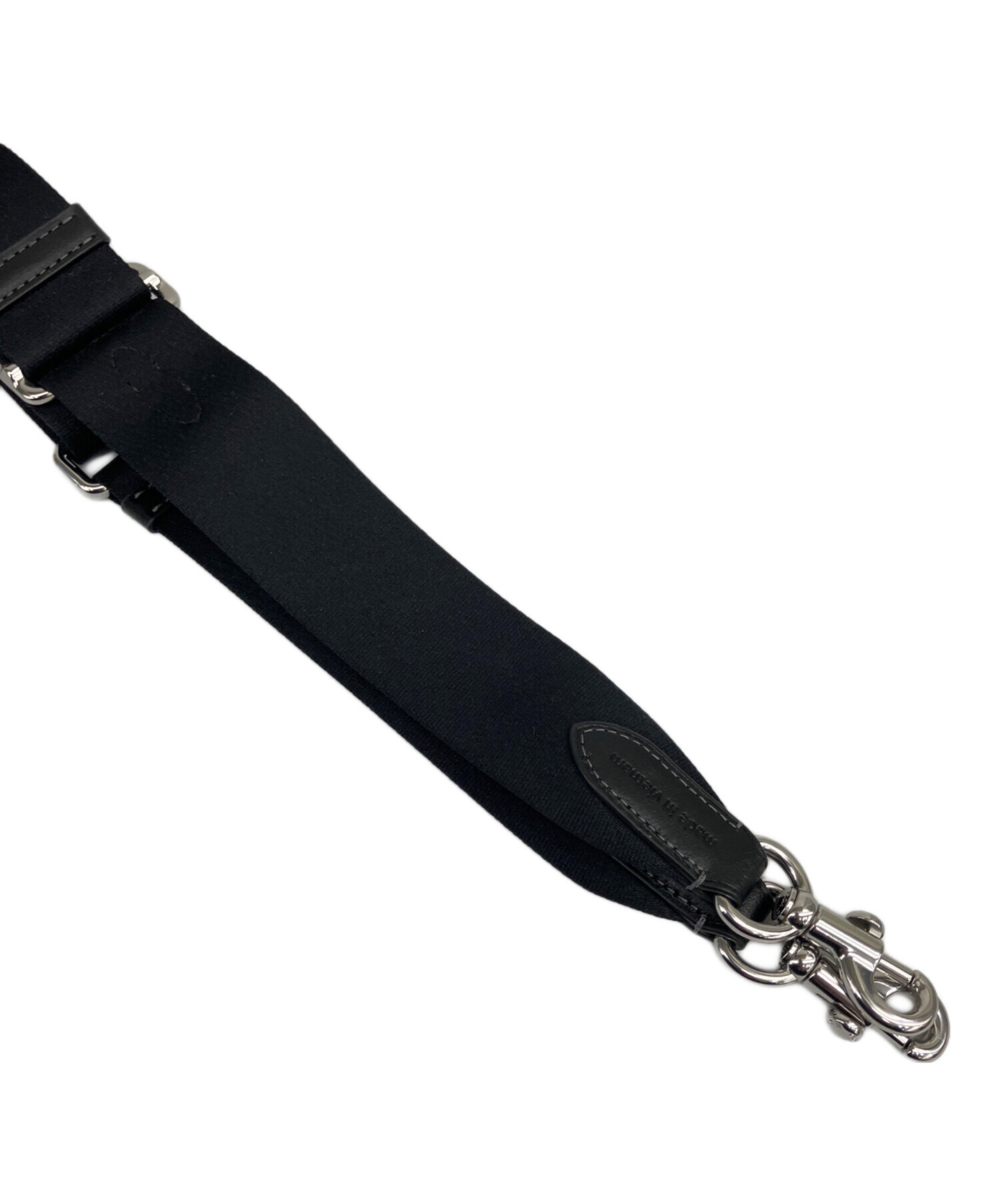 COACHコーチ キャス ブラックラッカーダイヤル ブラック レザー ストラップ 中古・古着通販】COACH (コーチ) ショルダーストラップ ブラック