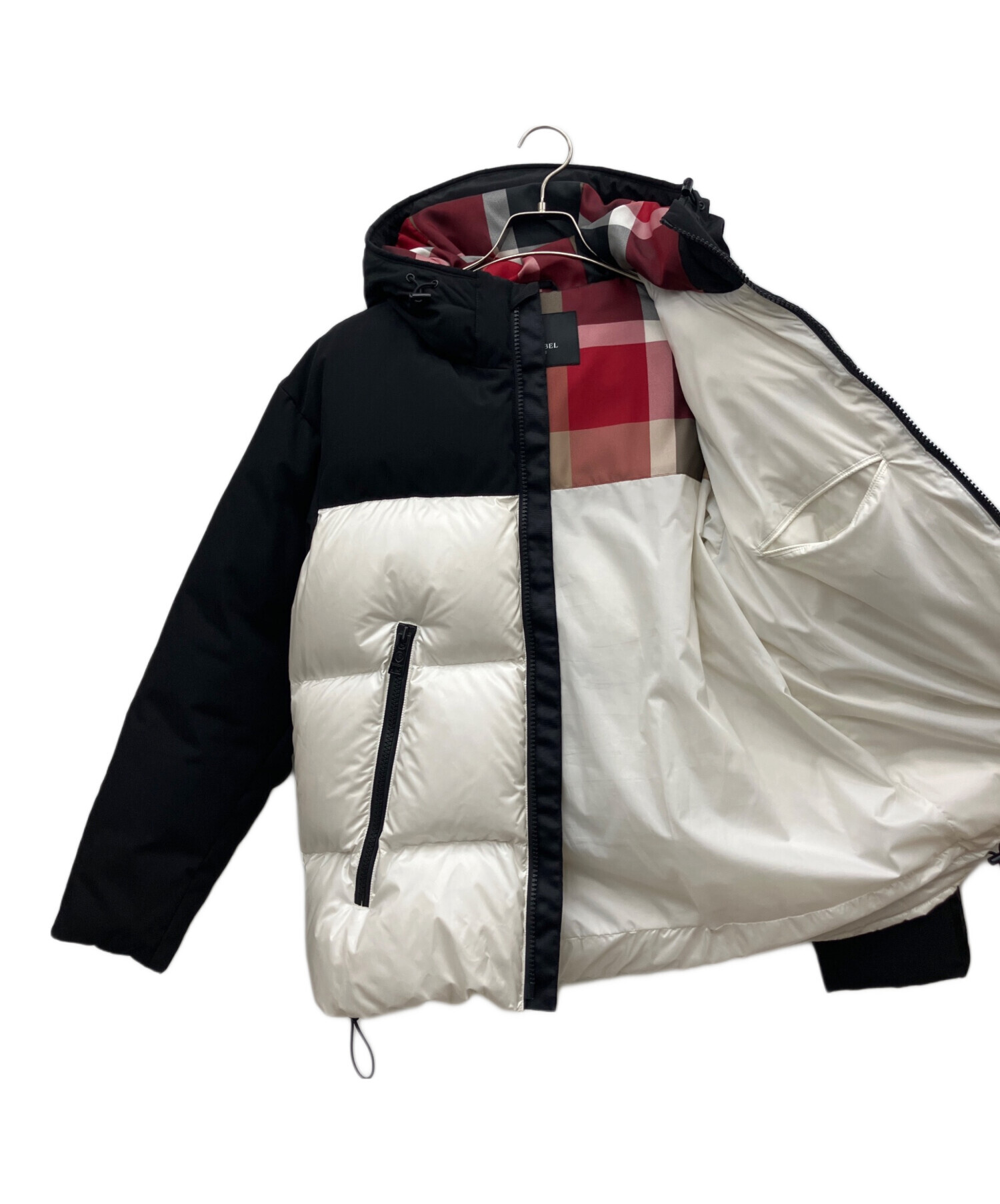 美品レア BLACK LABEL CRESTBRIDGE ダウンジャケット 値下 BLACK LABEL CRESTBRIDGE◇ダウンジャケット/S/ポリエステル/BLK/無地