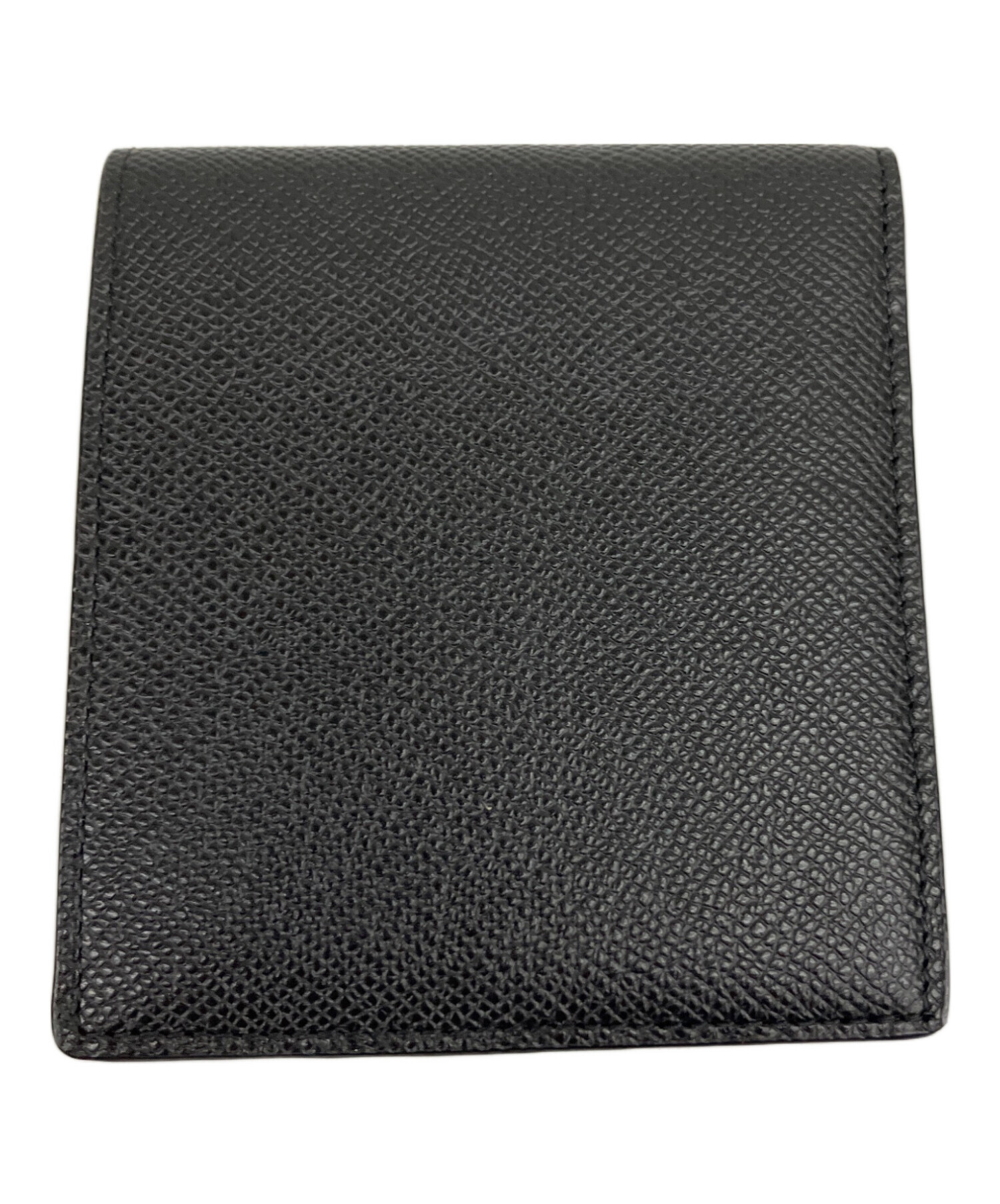 中古・古着通販】BALLY (バリー) 2つ折り財布 ブラック×レッド