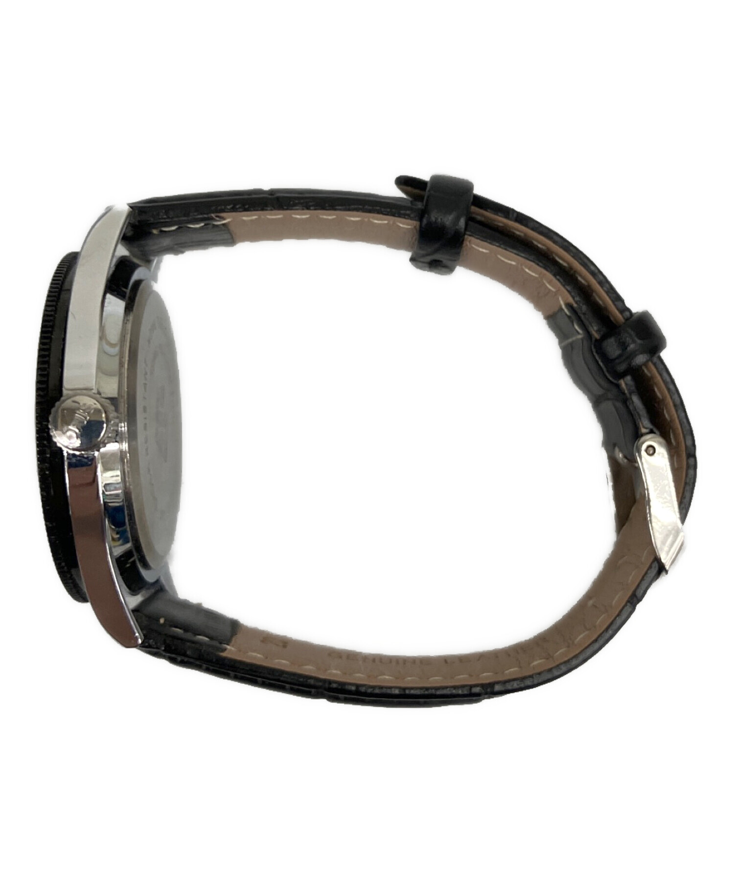 ORIS 　腕時計　中古 中古・古着通販】ORIS (オリス) 手巻き腕時計 ブラック｜ブランド