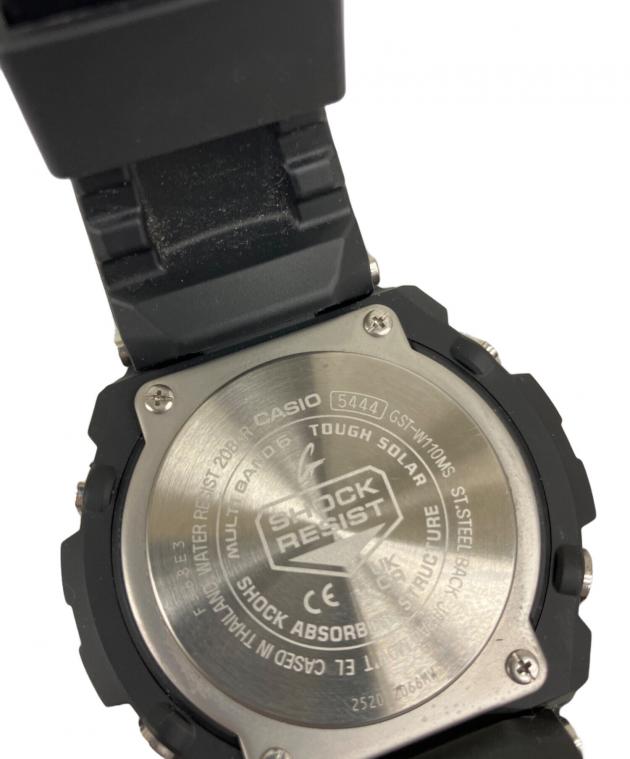 中古・古着通販】CASIO (カシオ) 腕時計 G-SHOCK G-STEEL ブラック