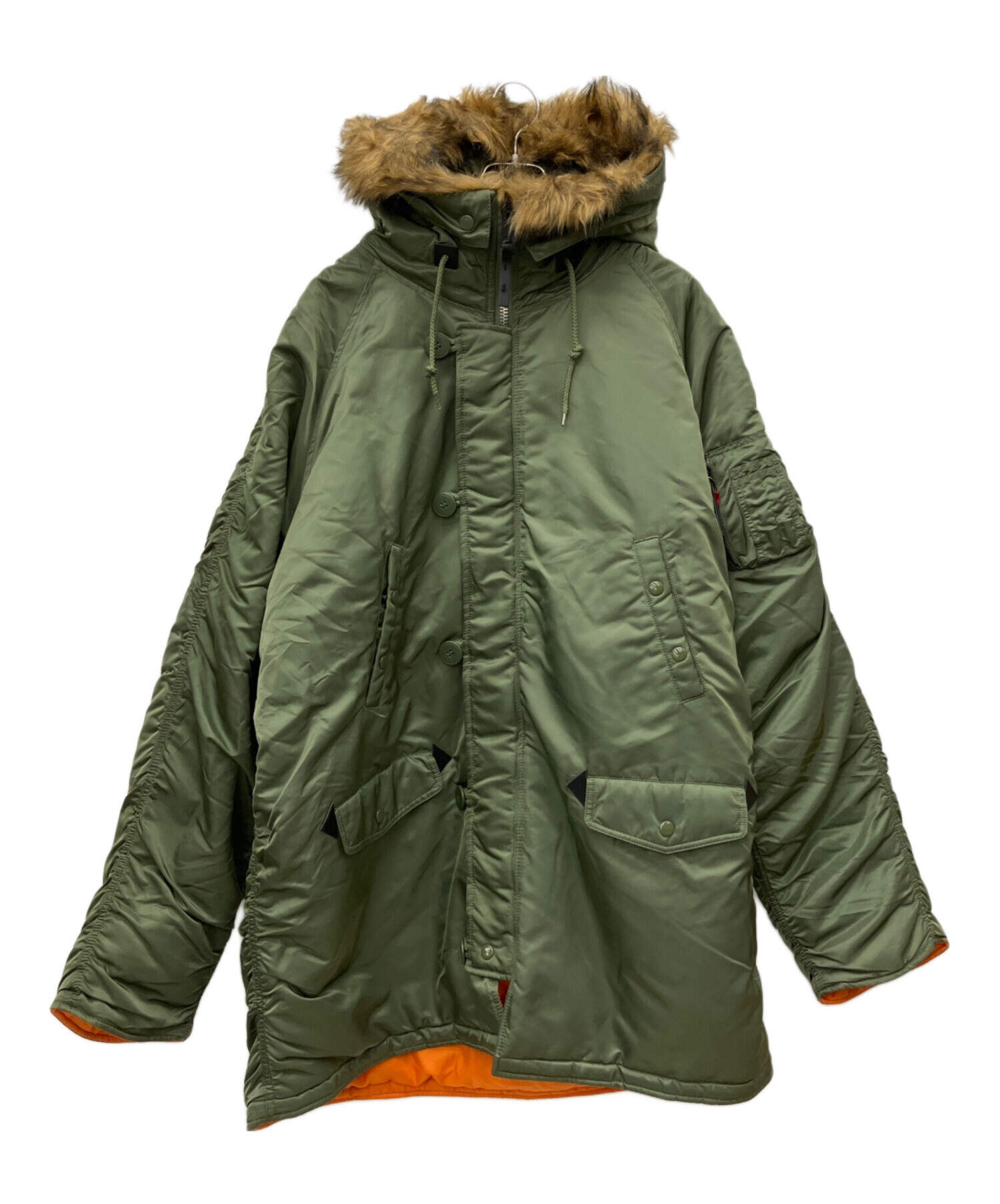 中古・古着通販】ALPHA (アルファ) N-3Bタイプコート SPEC:Mil-J-6279