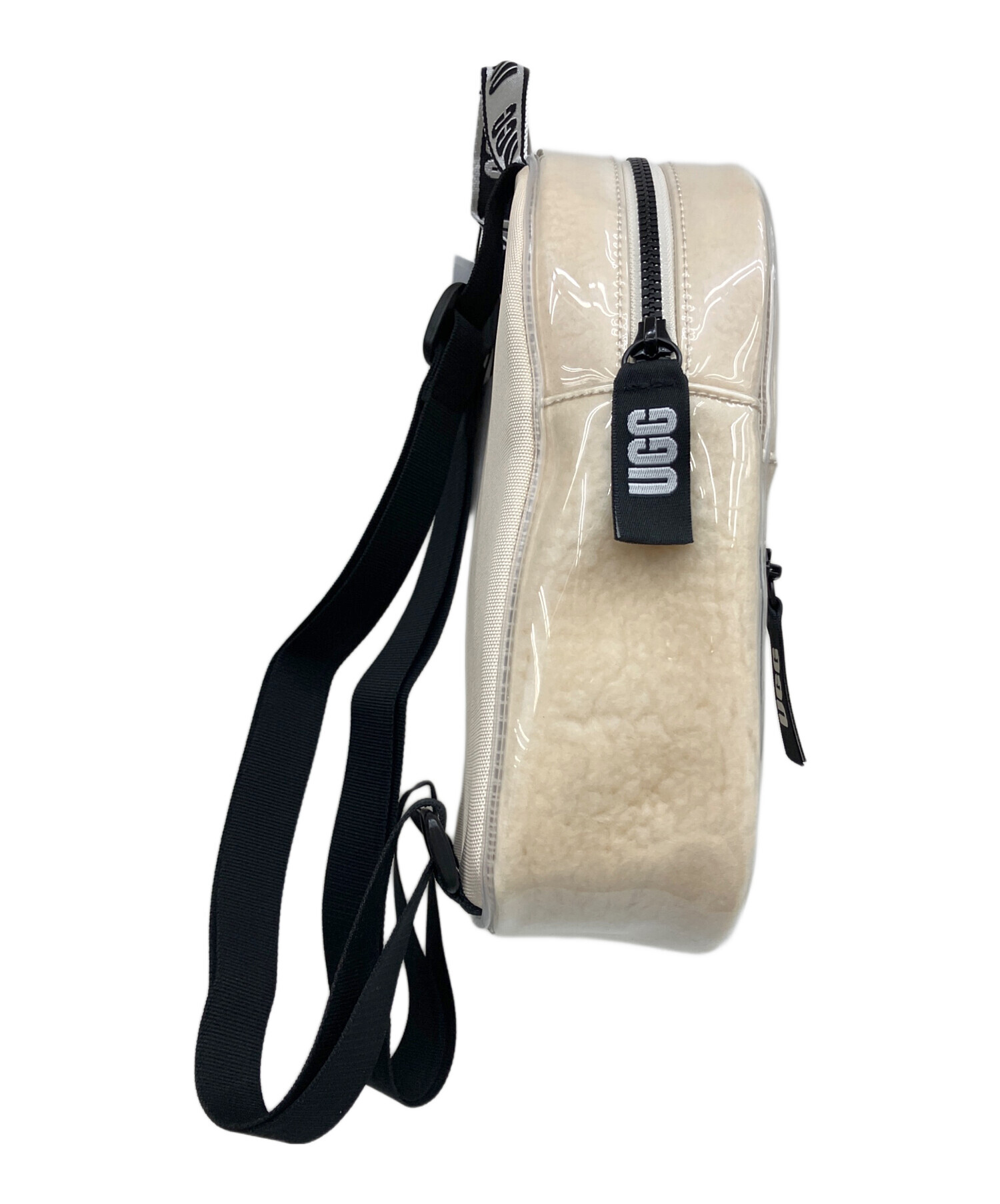 UGG ベージュ ミニリュック 中古・古着通販】UGG (アグ) ダニー Ⅱ ミニ バックパック クリア